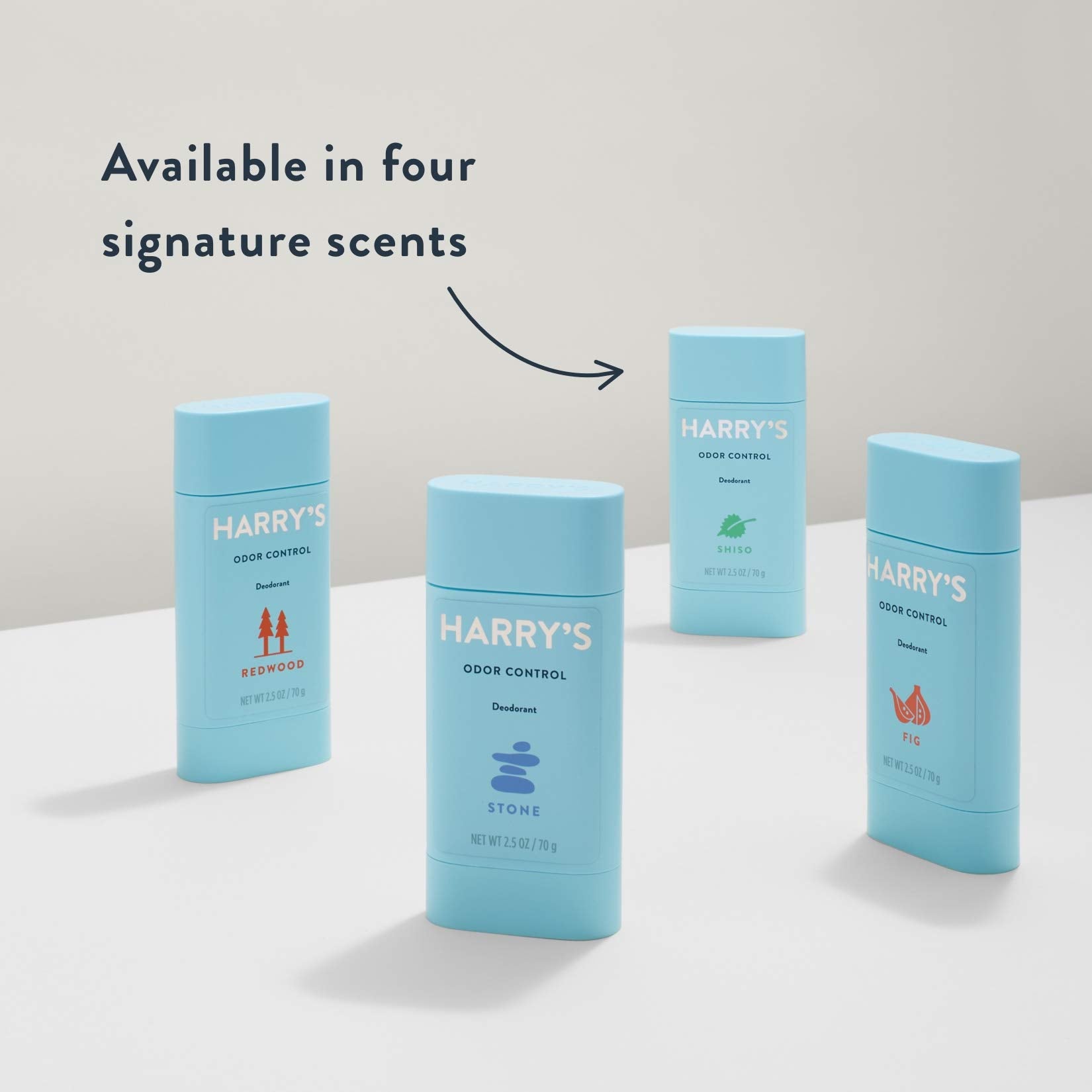 Harry's Men's Deodorant - Odor Control Deodorant - Aluminum-Free - Redwood (3 Count)