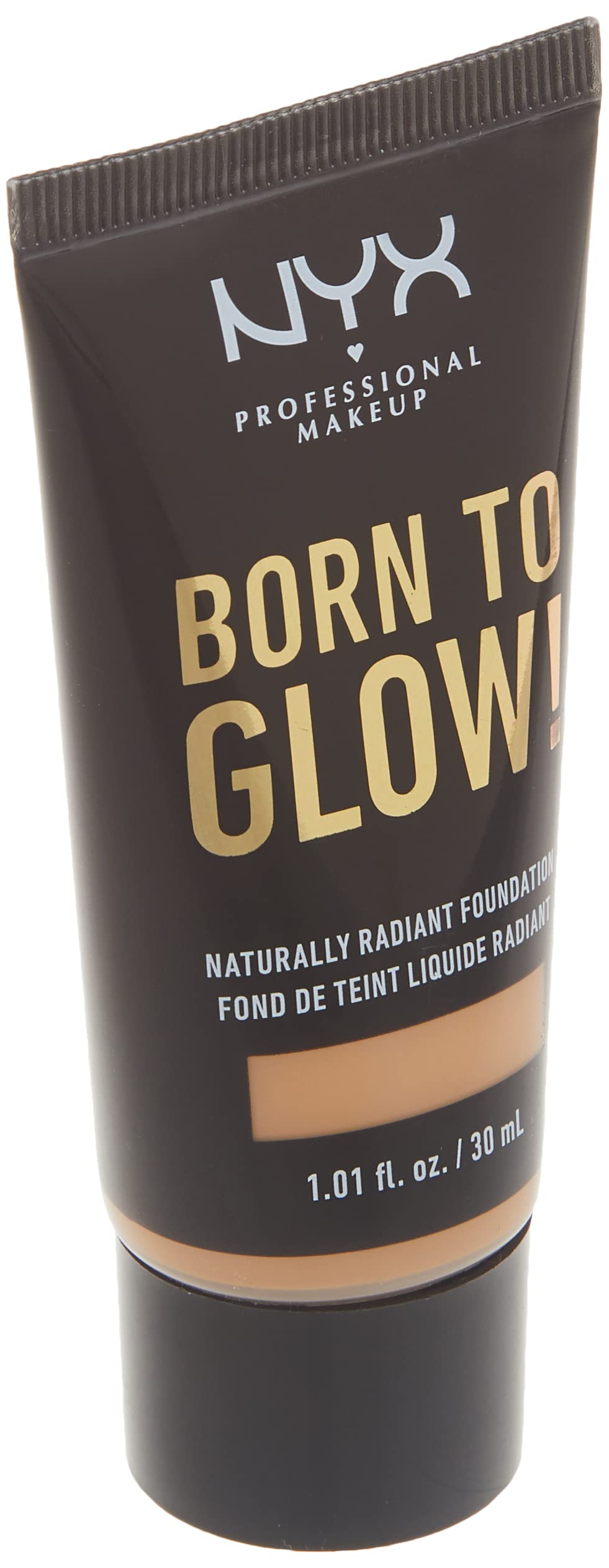 NYX PROFESSIONAL MAKEUP Born To glow Naturally Radiant Foundation, Medium coverage - Medium Olive