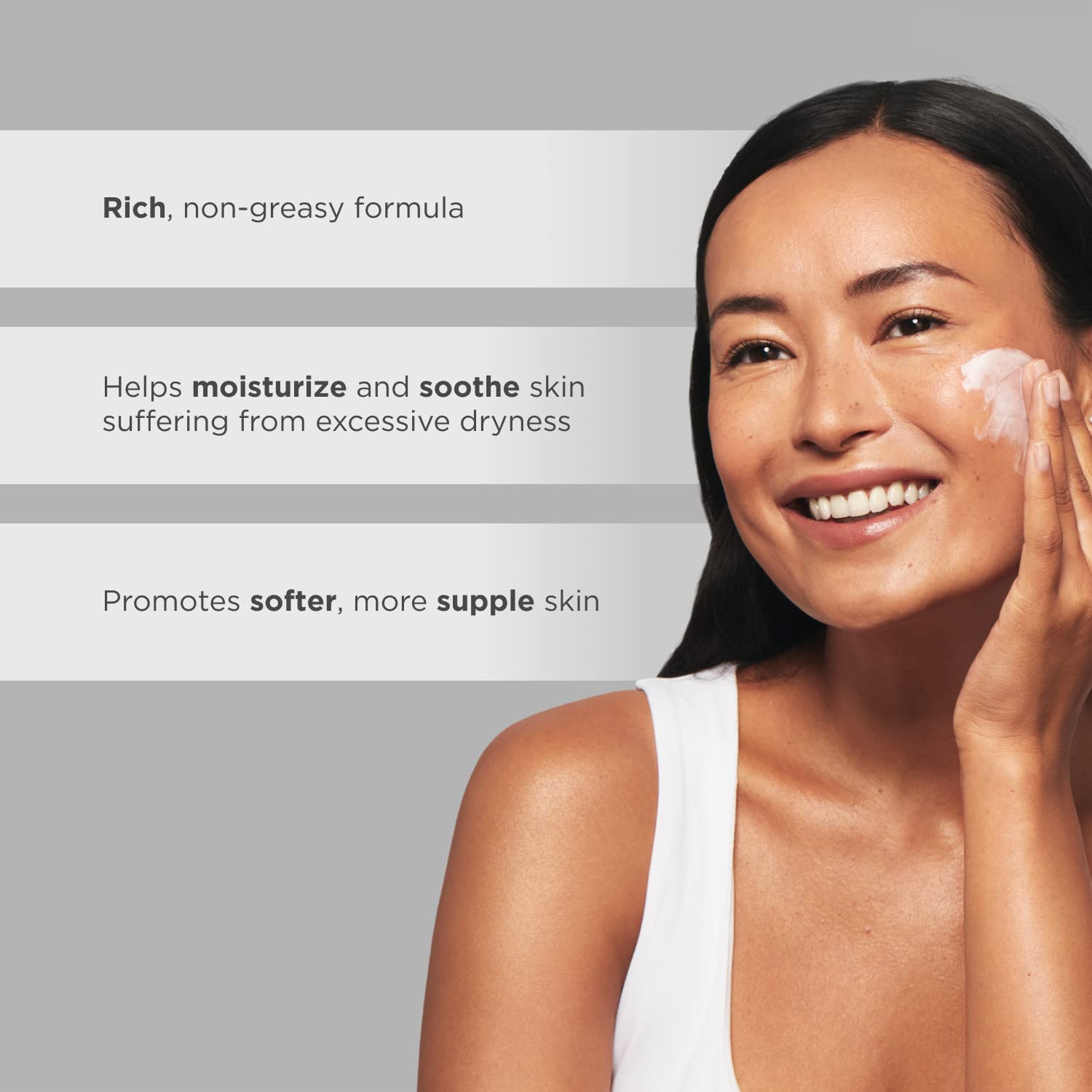 Glytone Hydrating Cream - With Glycerin & Sorbitol - Rich Non-Greasy Face Moisturizer - Fragrance-Free & Non-Comedogenic - 1.7 f
