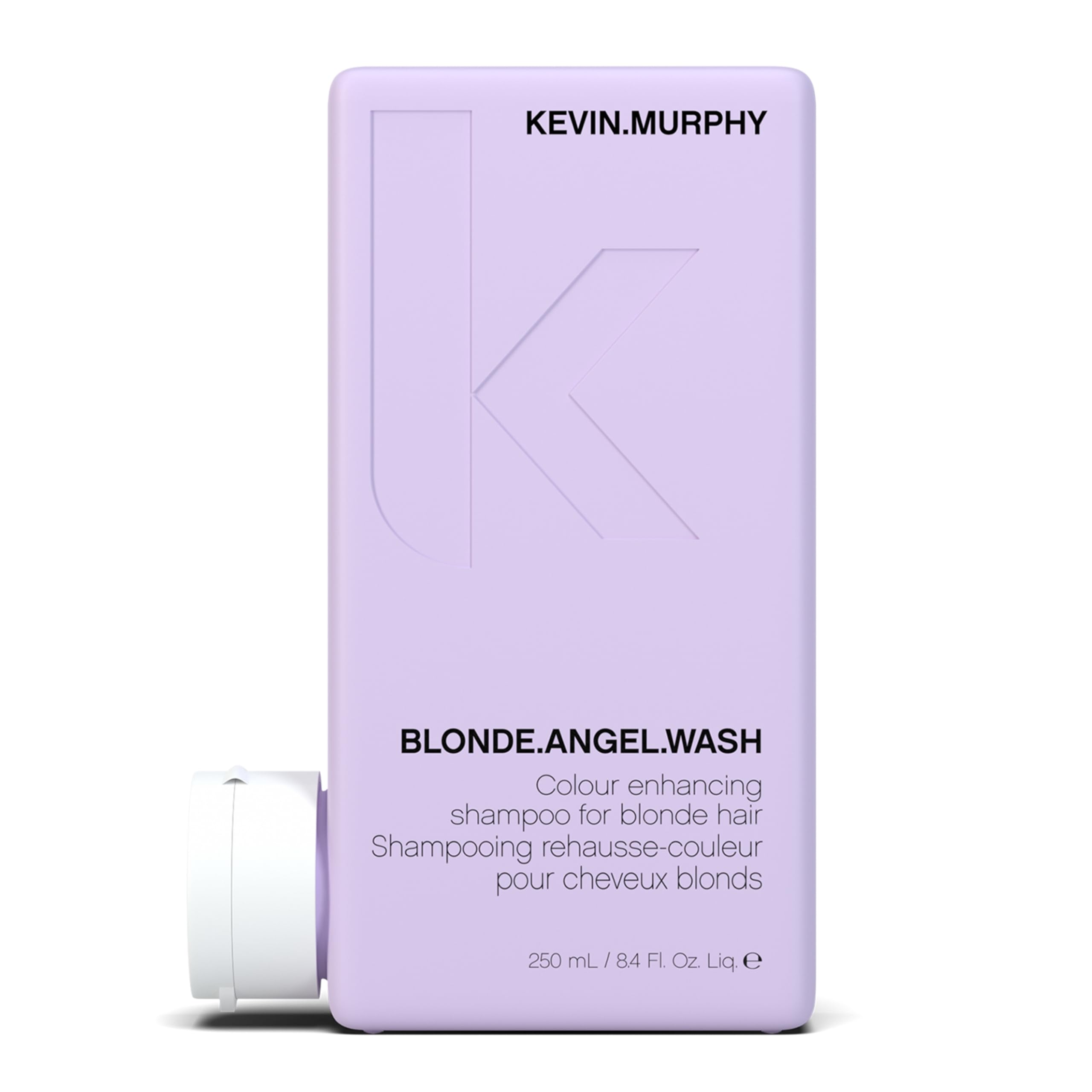 KEVIN.MURPHY BLONDE.ANGEL.WASH - Blonde Shampoo - Purple Shampoo for Blonde & Grey Hair - Colour Enhancement Hair Care - Colour 