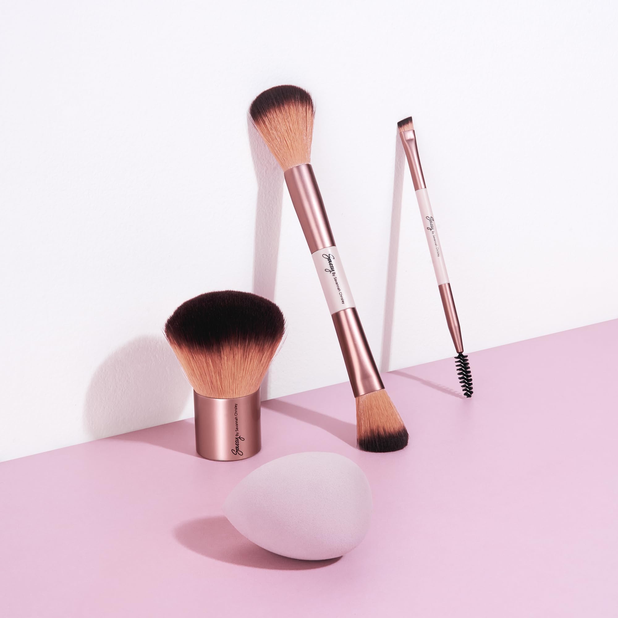 Sassy By Savannah Chrisley Sassy Brush Kit - Beauty Tool Kit For Women - All-In-One Beauty For Eyes And Face - Brush Kit Great F