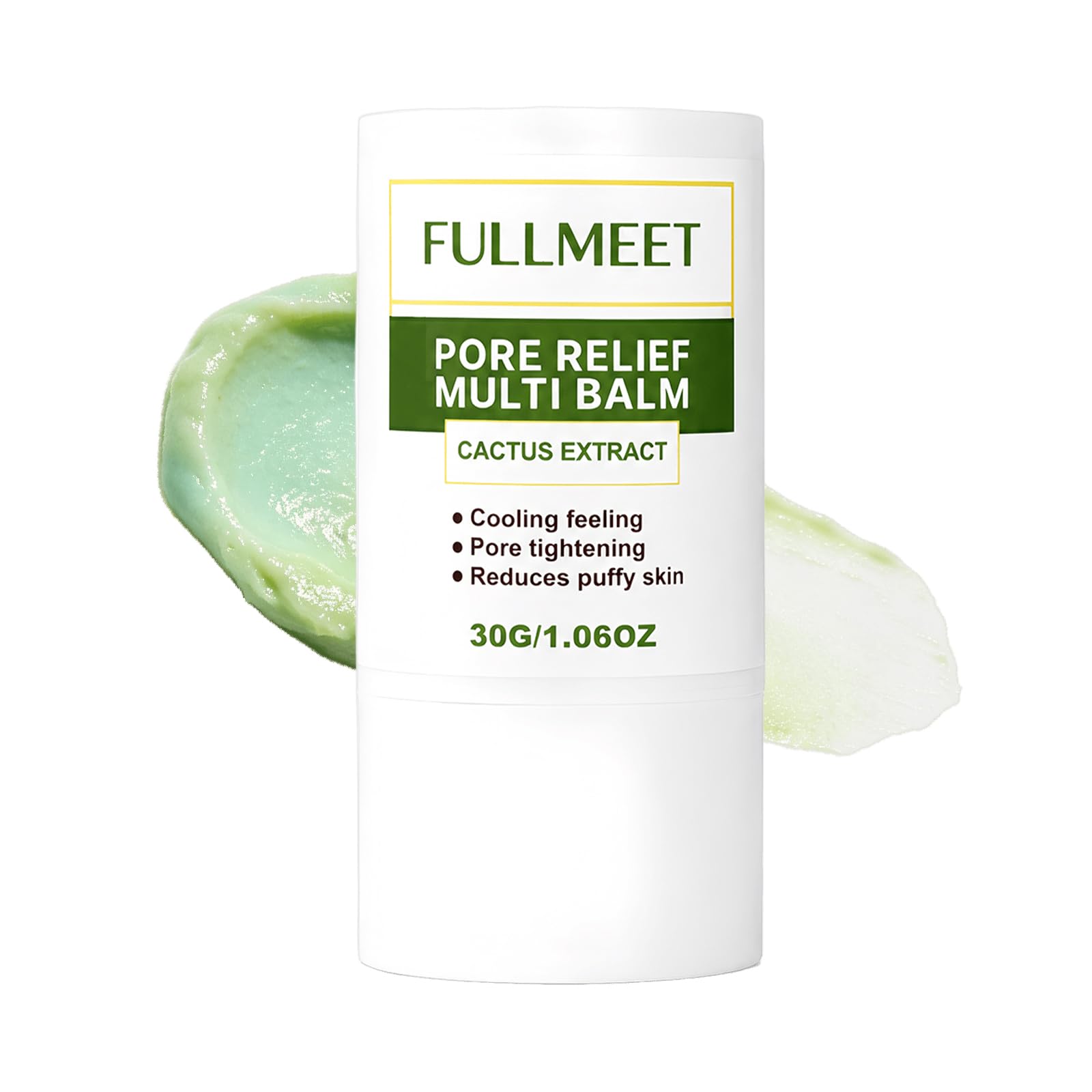 Cactus Pore Relief Multi Balm Stick  DePuffing Face Balm with Cactus Extract for Enlarged Pores and Puffy Skin, Minimizes Pore
