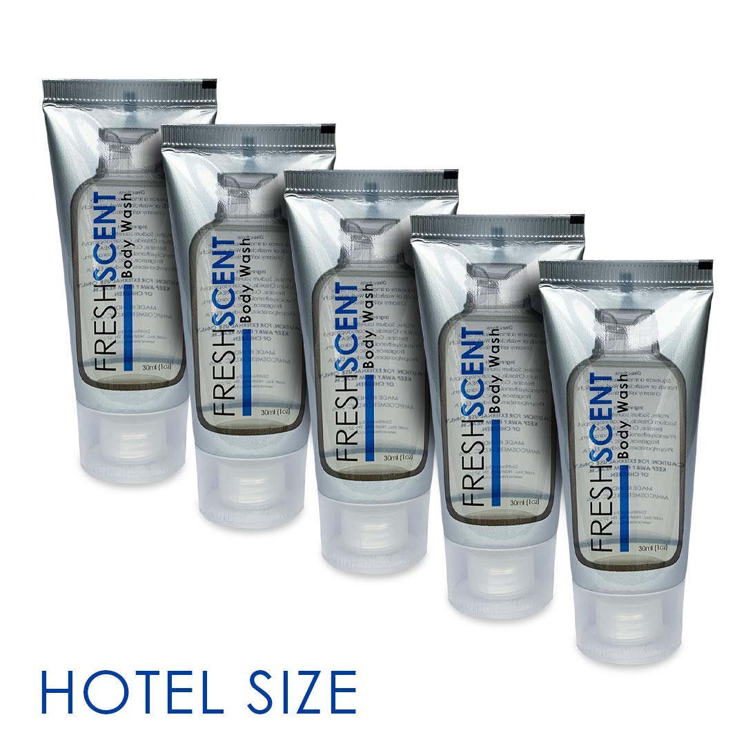 Freshscent Body Wash 1Oz (288 Pack) Hotel Travel Size, Bulk Amenities And Toiletries For Hospitality