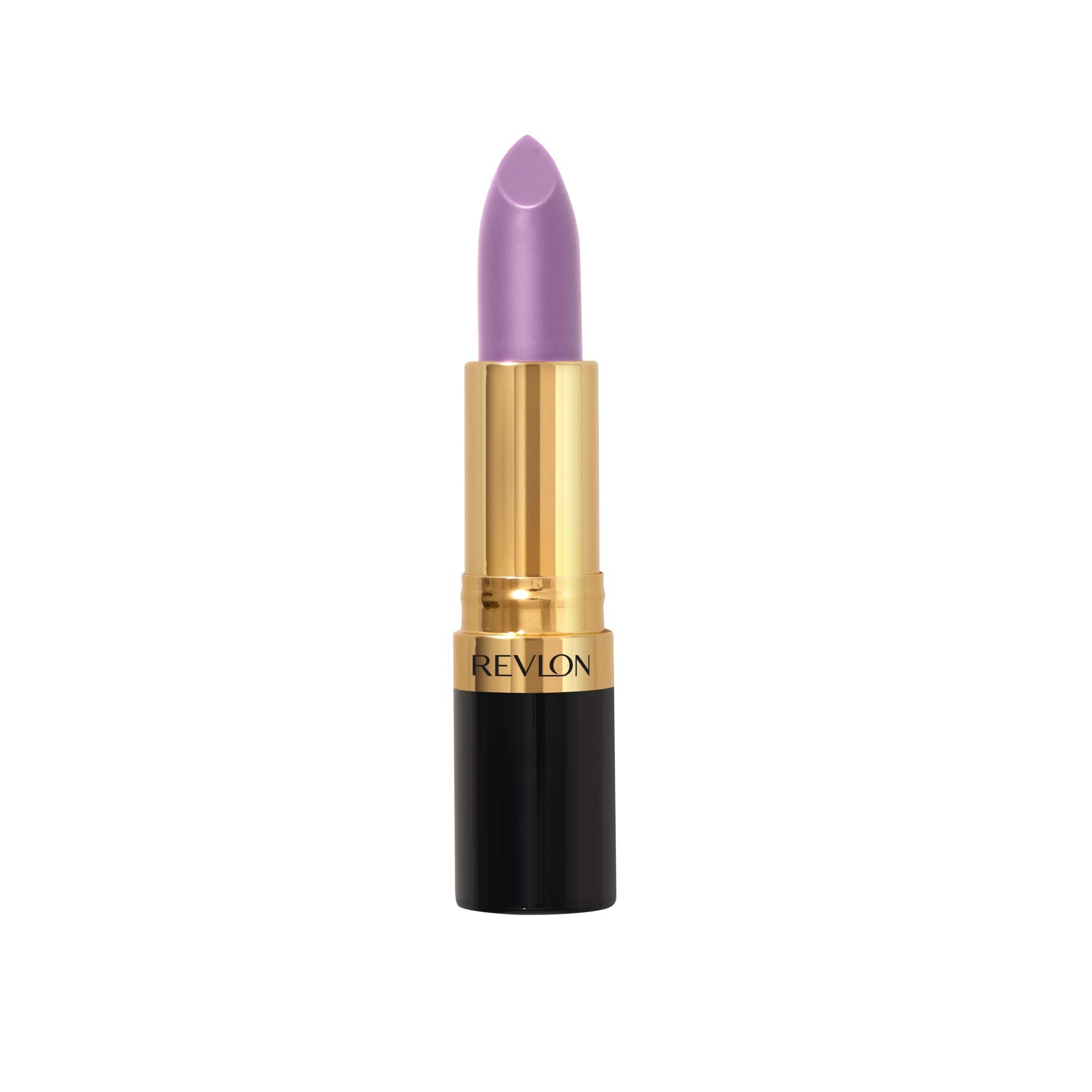 Revlon Lipstick, Super Lustrous Lipstick, Creamy Formula For Soft, Fuller-Looking Lips, Moisturized Feel in Berries, Lilac Mist 