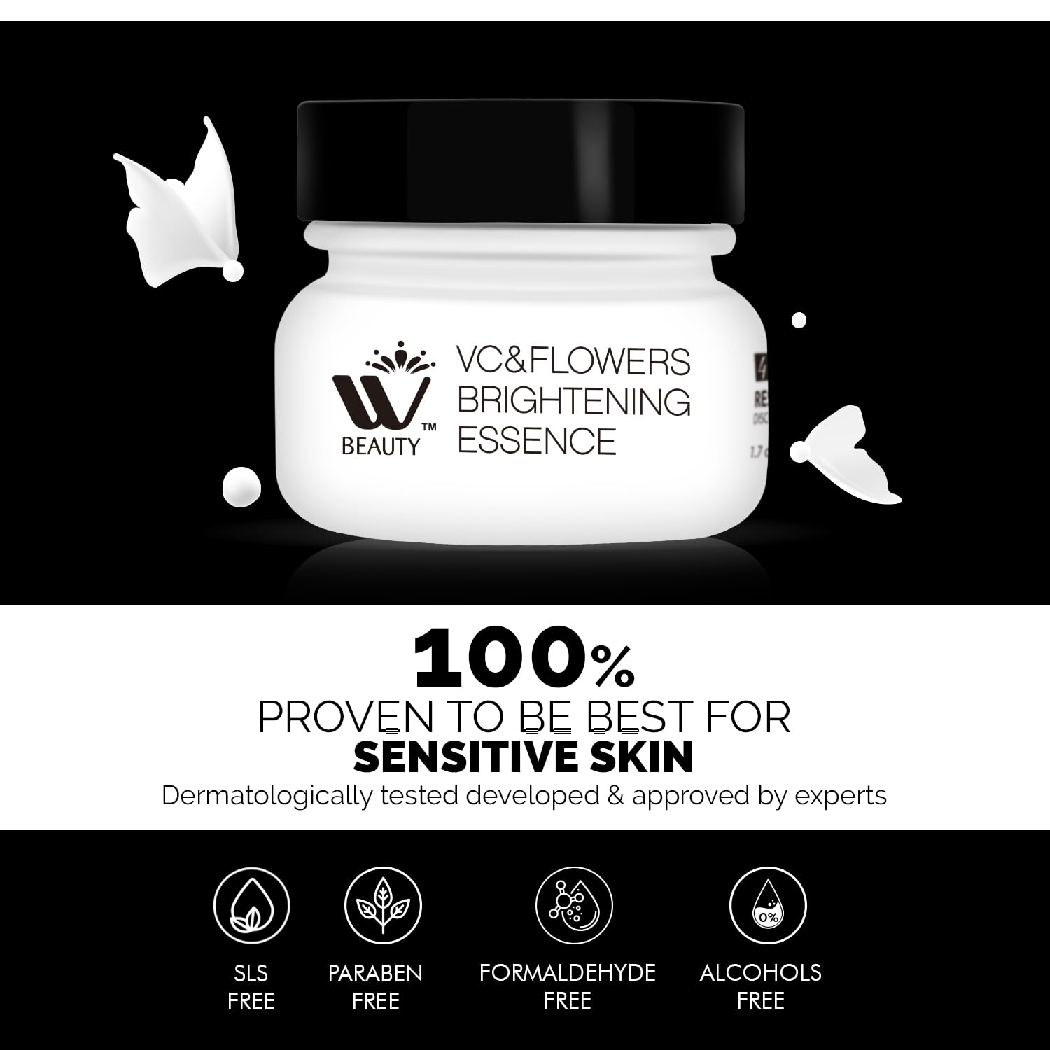 WBM Restoring Night Cream for Face, Anti-Aging Moisturizer with Hydro-Rich Essence. Skin-renewing face cream for a hydrated, you