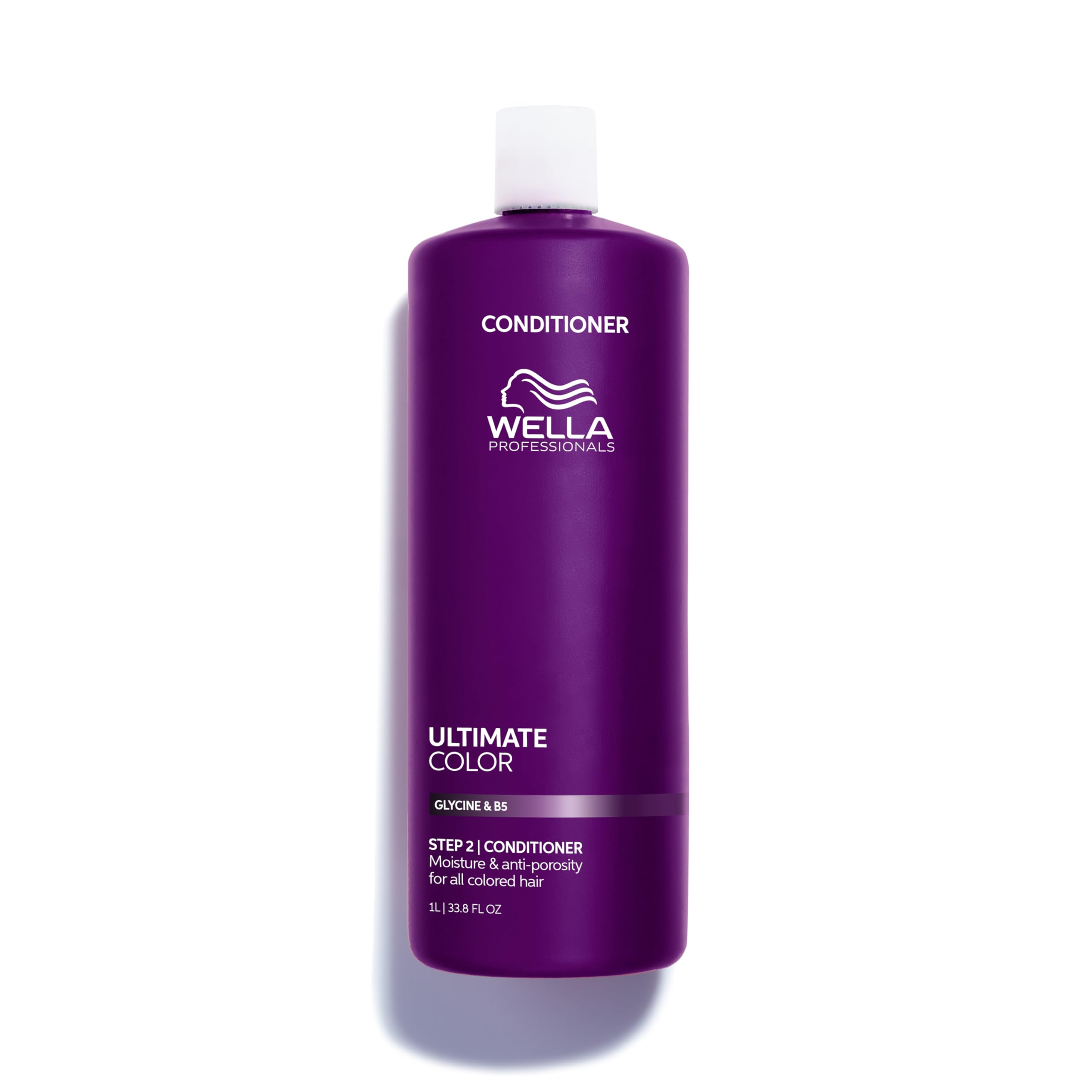 Wella Professionals Ultimate Color Conditioner | Moisturizing, Anti-Porosity Formula | Hair Color Vibrancy | For All Color-Treat