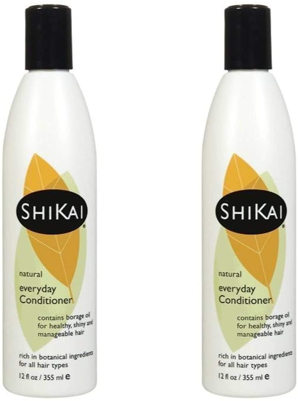 ShiKai Everyday Hydrating Conditioner (Unscented, 12oz, Pack of 2) | With Borage & Jojoba Oil | Promotes Healthy Scalp | Nourish