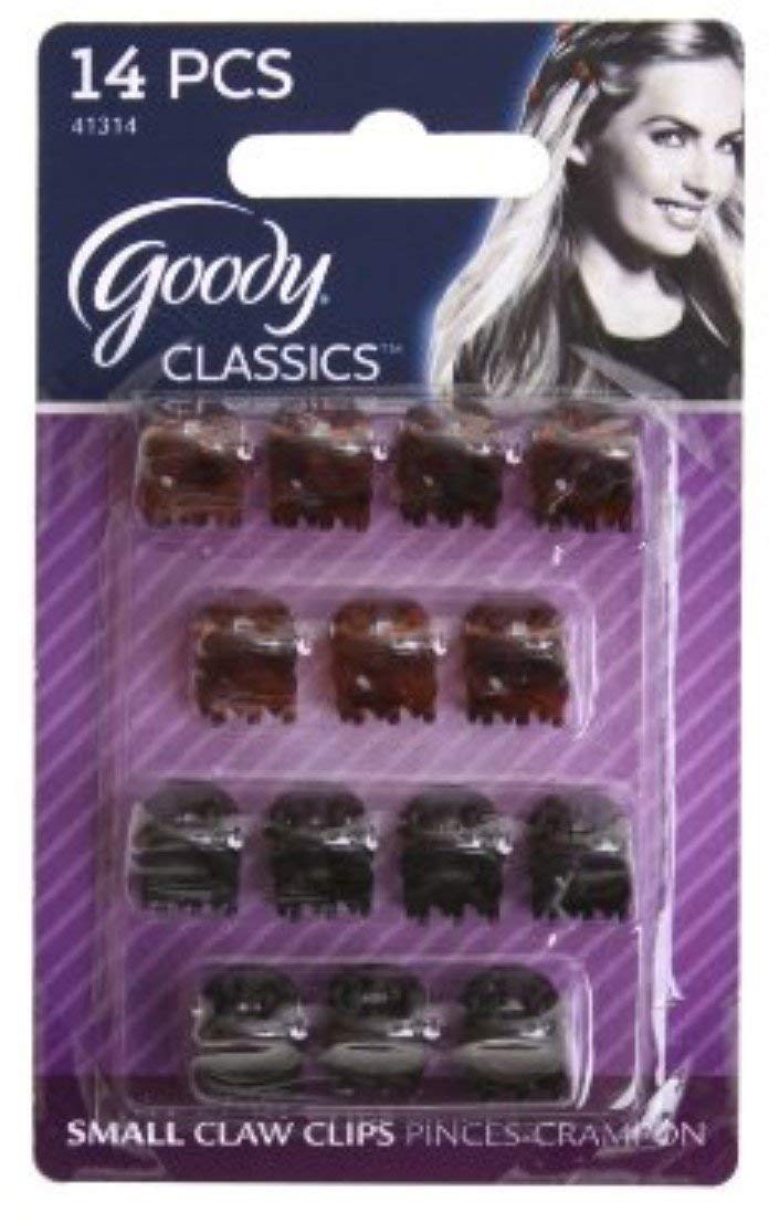 Goody Mini Claw Clips 14 ea (Pack of 12)