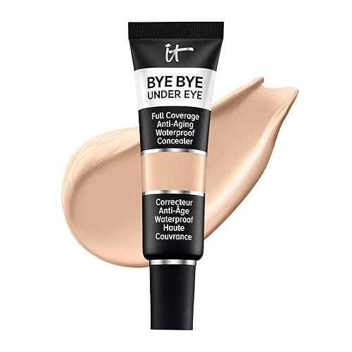 It Cosmetics Bye Bye Under Eye Full Coverage Concealer - For Dark Circles, Fine Lines, Redness & Discoloration - Waterproof - An