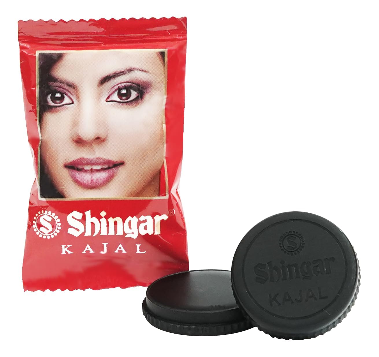 Sshingar Black Kajal For Women | Traditional Eye Kajal With Castor Oil & Beeswax | Smooth Application | SmudgeResistant, LongL
