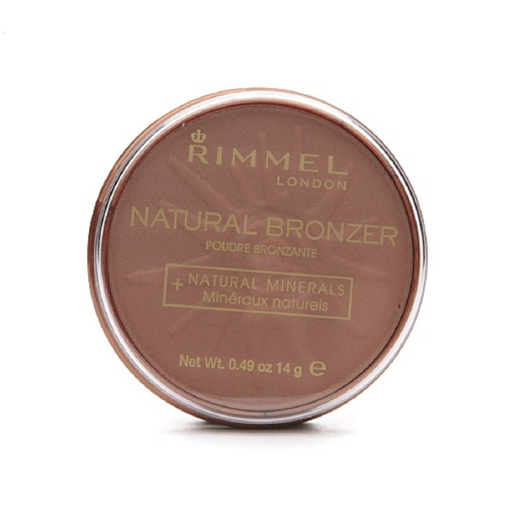 Rimmel London Natural Bronzer, Sun Light [021] 0.49 oz (Pack of 3)