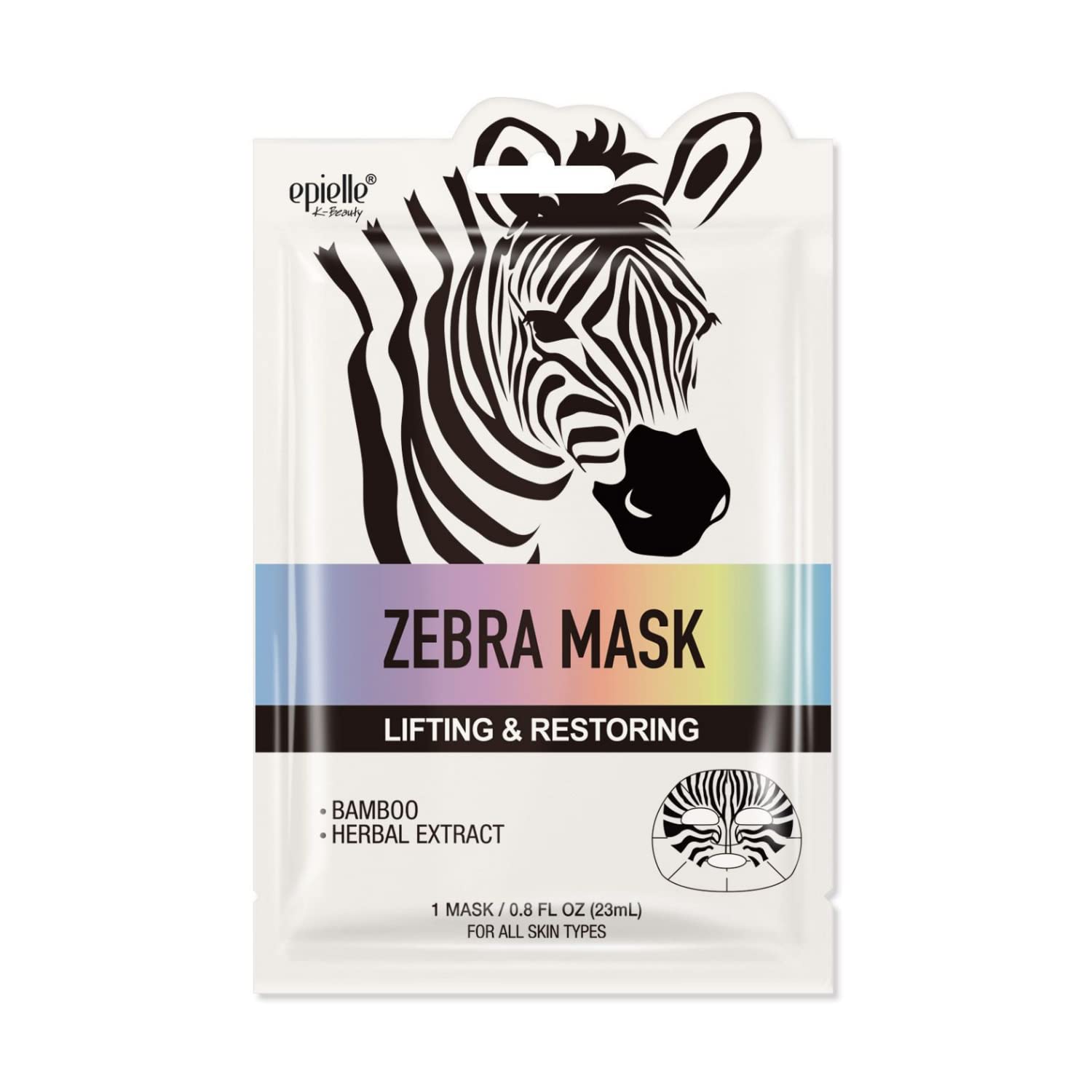 Character Masks (Zebra 6Pk)