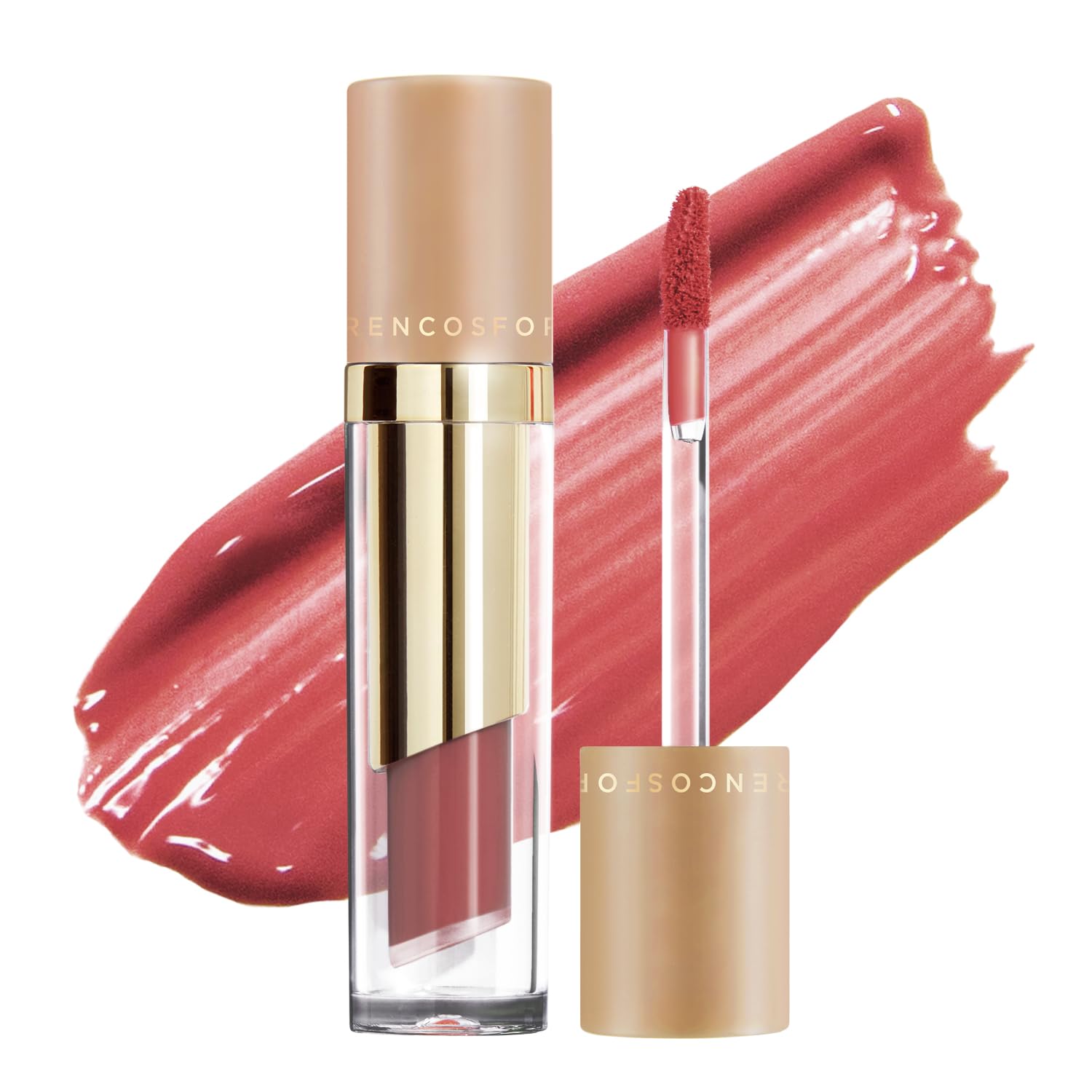 Forencos Long Lasting Waterproof Lip Stain Liquid Lipstick, Velvet Matte, Longwear, High Pigmentation, Tattoo Lips, Weightless,
