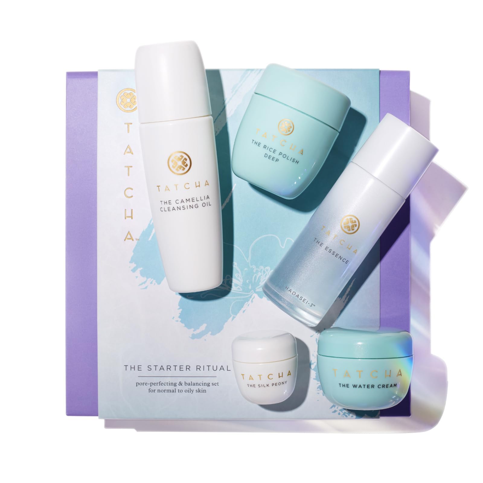 Tatcha The Starter Ritual Set - Balancing for Combo to Oily Skin | 2 Week Introductory Set | $92 Value