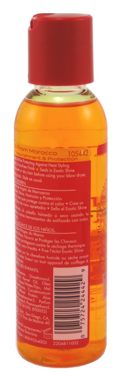 Creme Of Nature Argan Oil Smooth & Shine Polisher 4 Ounce (118Ml) (3 Pack)