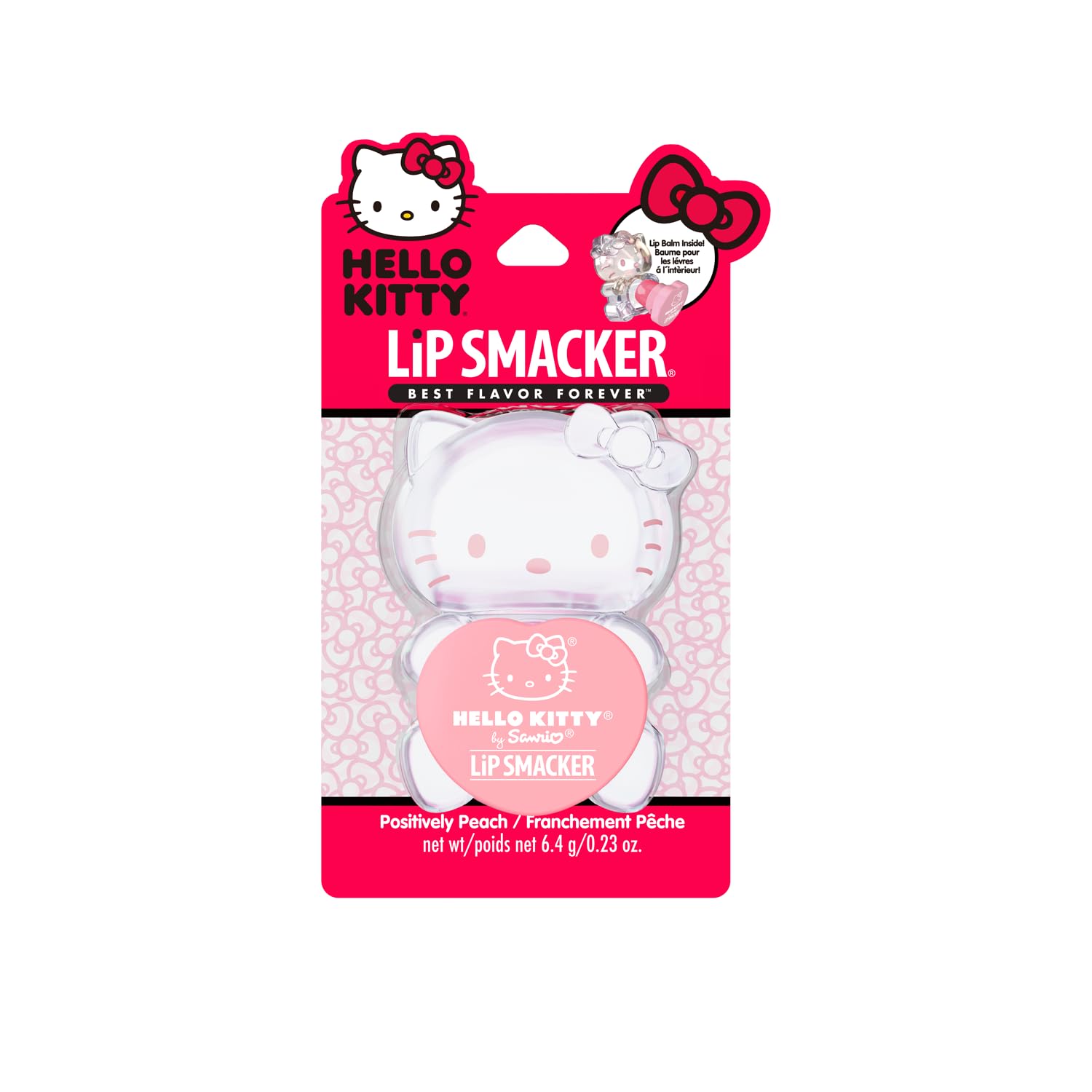 Lip Smacker Hello Kitty Peach-Flavored Gummy Lip Balm | Sanrio Collection | Gifts