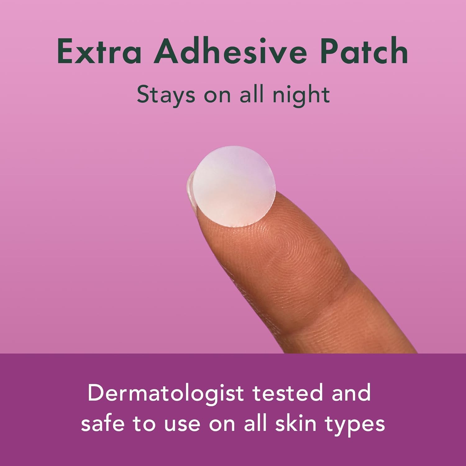 Rael Pimple Patches, Miracle Overnight Spot Cover - Hydrocolloid Acne Patch For Face, Zit & Blemish, Thicker & Extra Adhesion, A