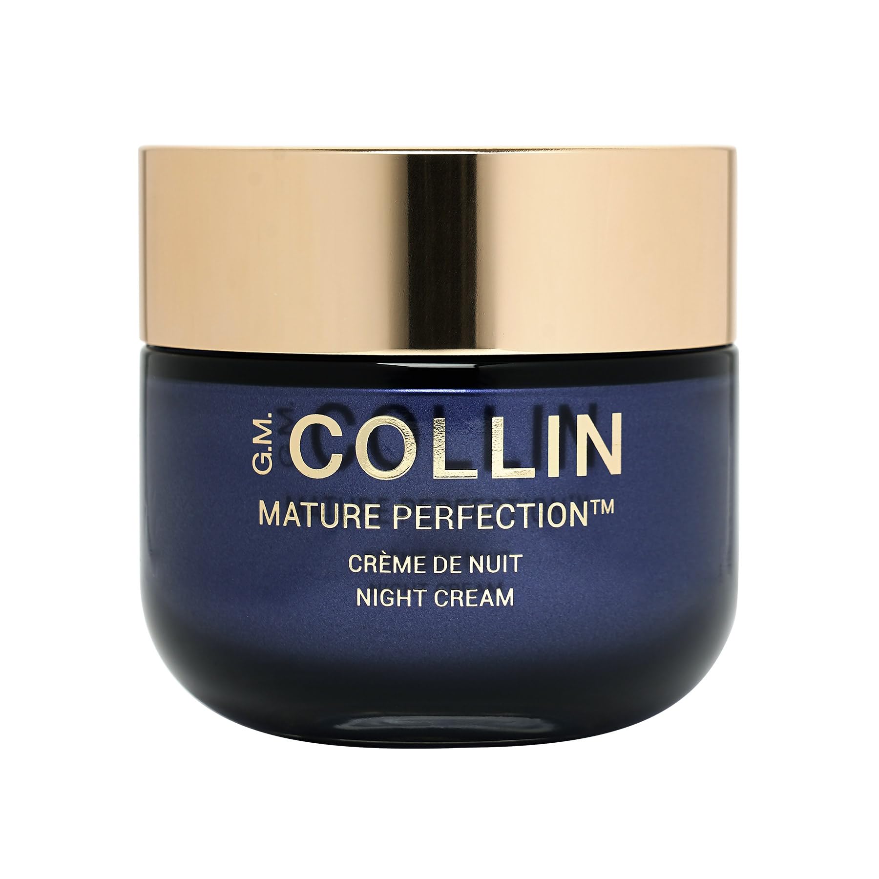 G.M. COLLIN Mature Perfection Night Cream | Daily Face Moisturizer with Hyaluronic Acid for Dry or Dull Skin | Wrinkle Repair Lo