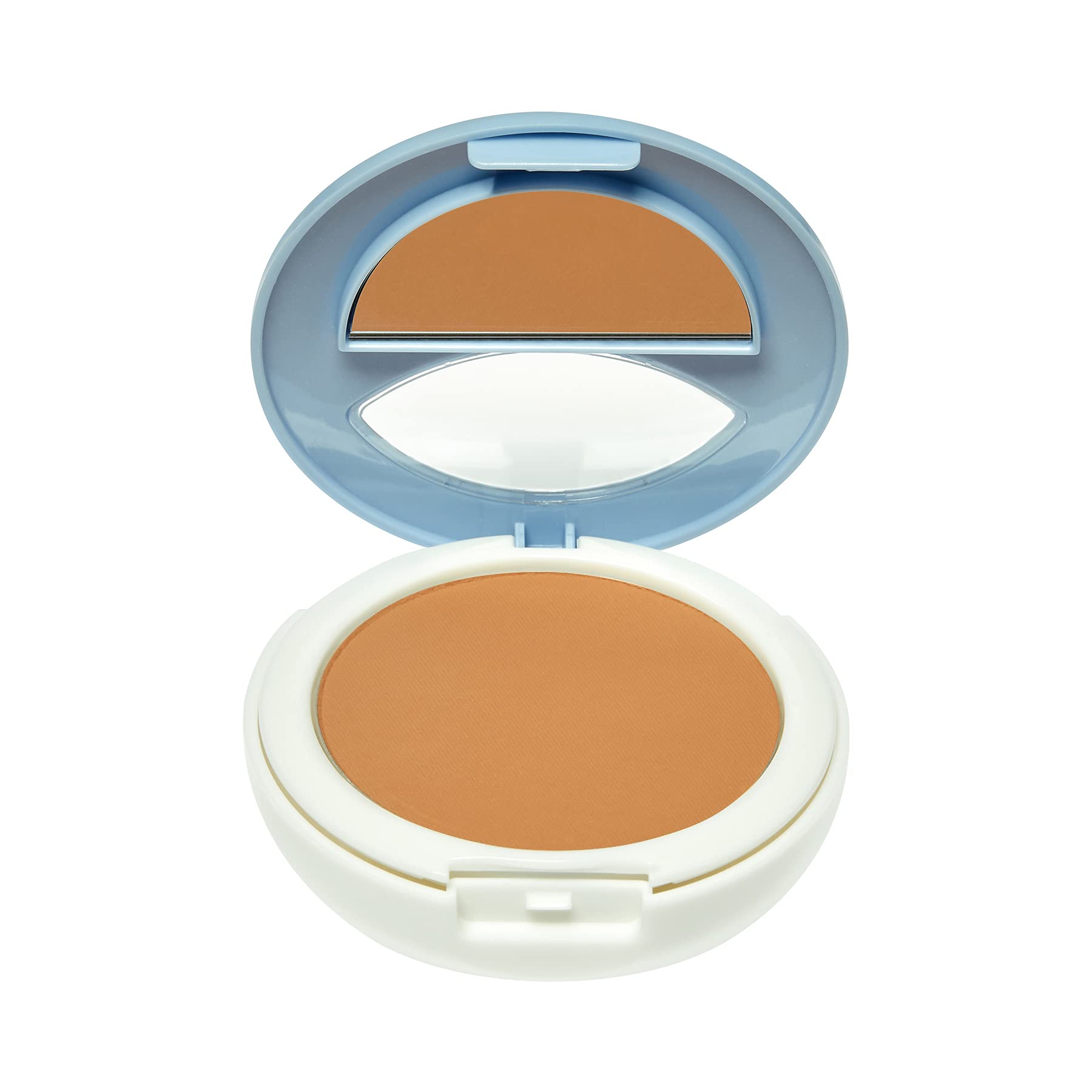 Ruby Kisses No More Blemish Face Powder With Salicylic Acid Korean Makeup Matte Finish Full Coverage Pressed Powder (Chocolate)