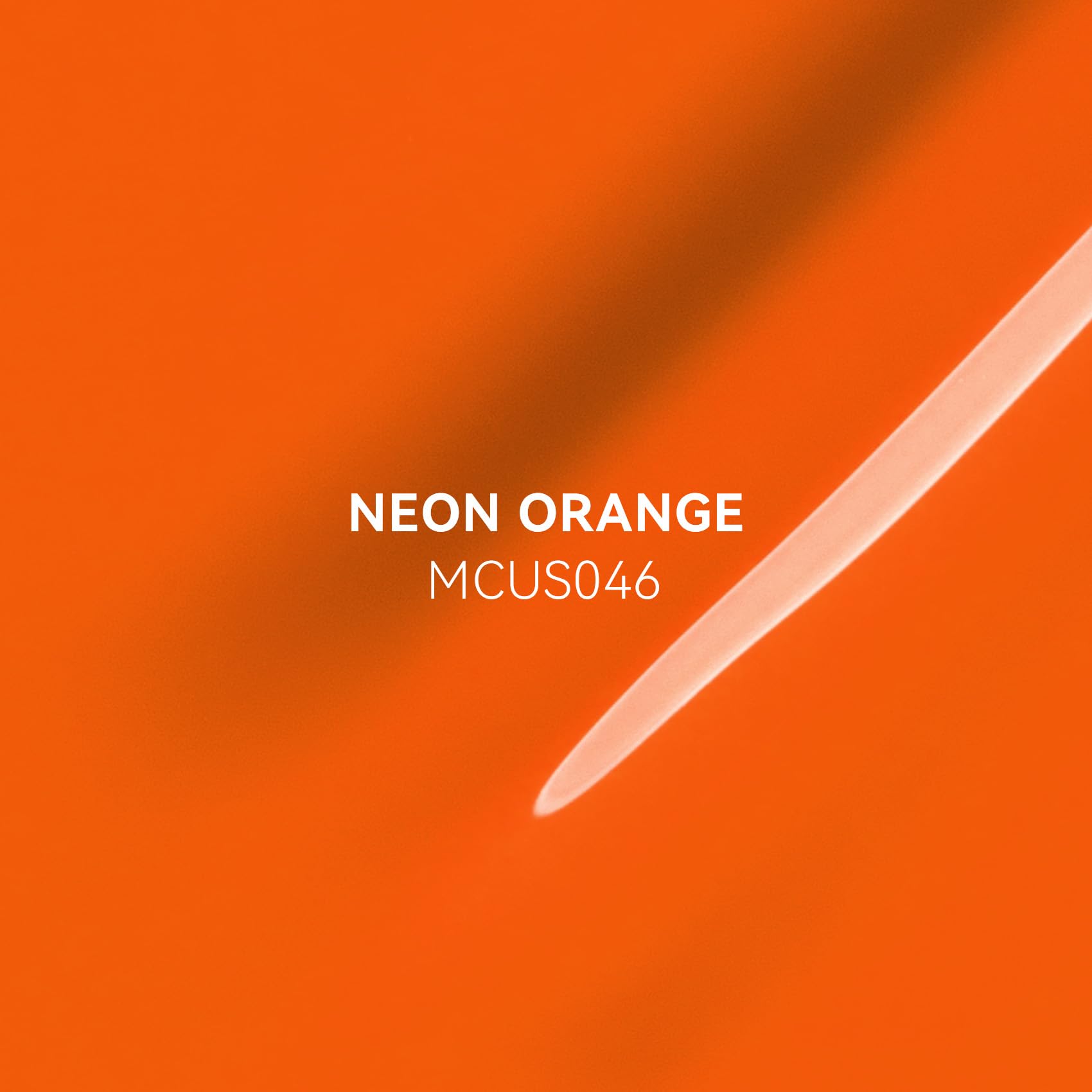 Maychao 15Ml Neon Orange Gel Nail Polish 1Pc Bright Orange Gel Polish Soak Off Uv Led Nail Polish Nail Art Starter Manicure Salo