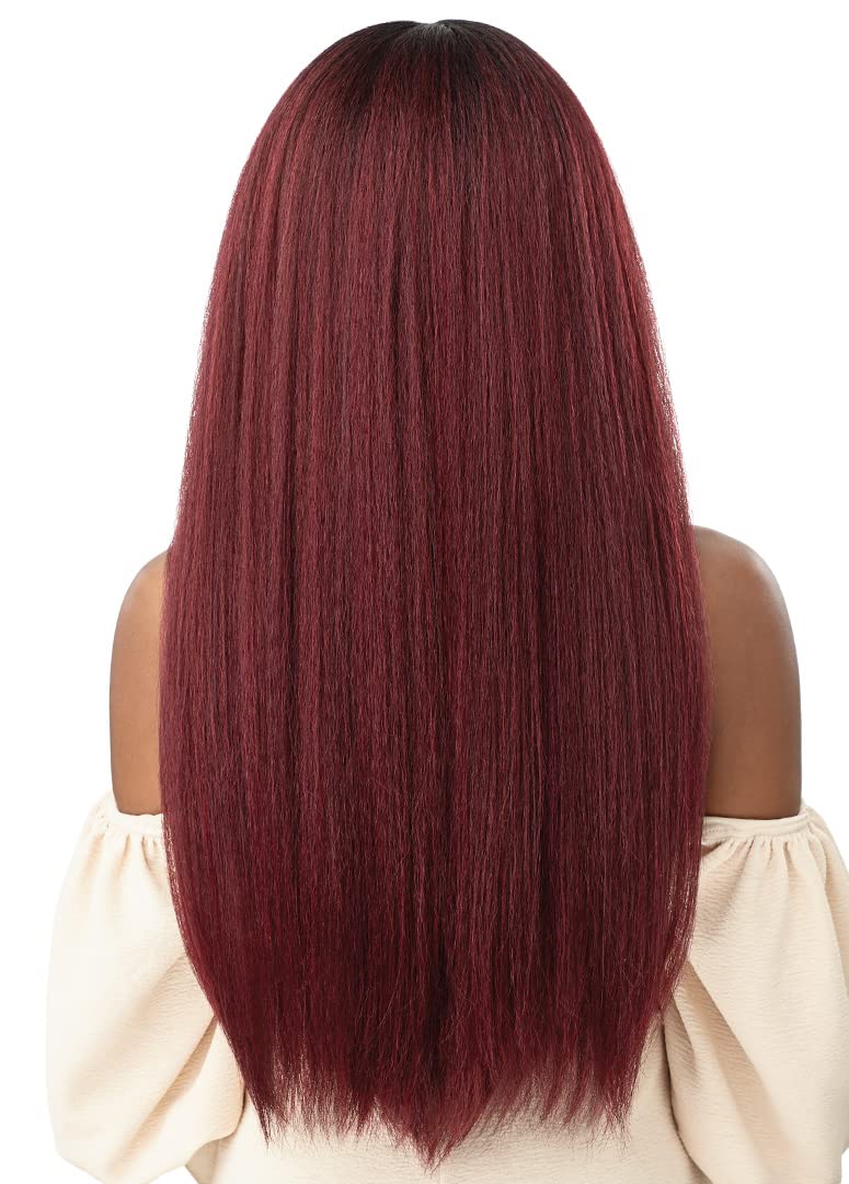 Outre 360 Frontal Lace Wig 13x6 Hand Tied Lace Frontal SUNNIVA (DR2/HONEY BROWN)