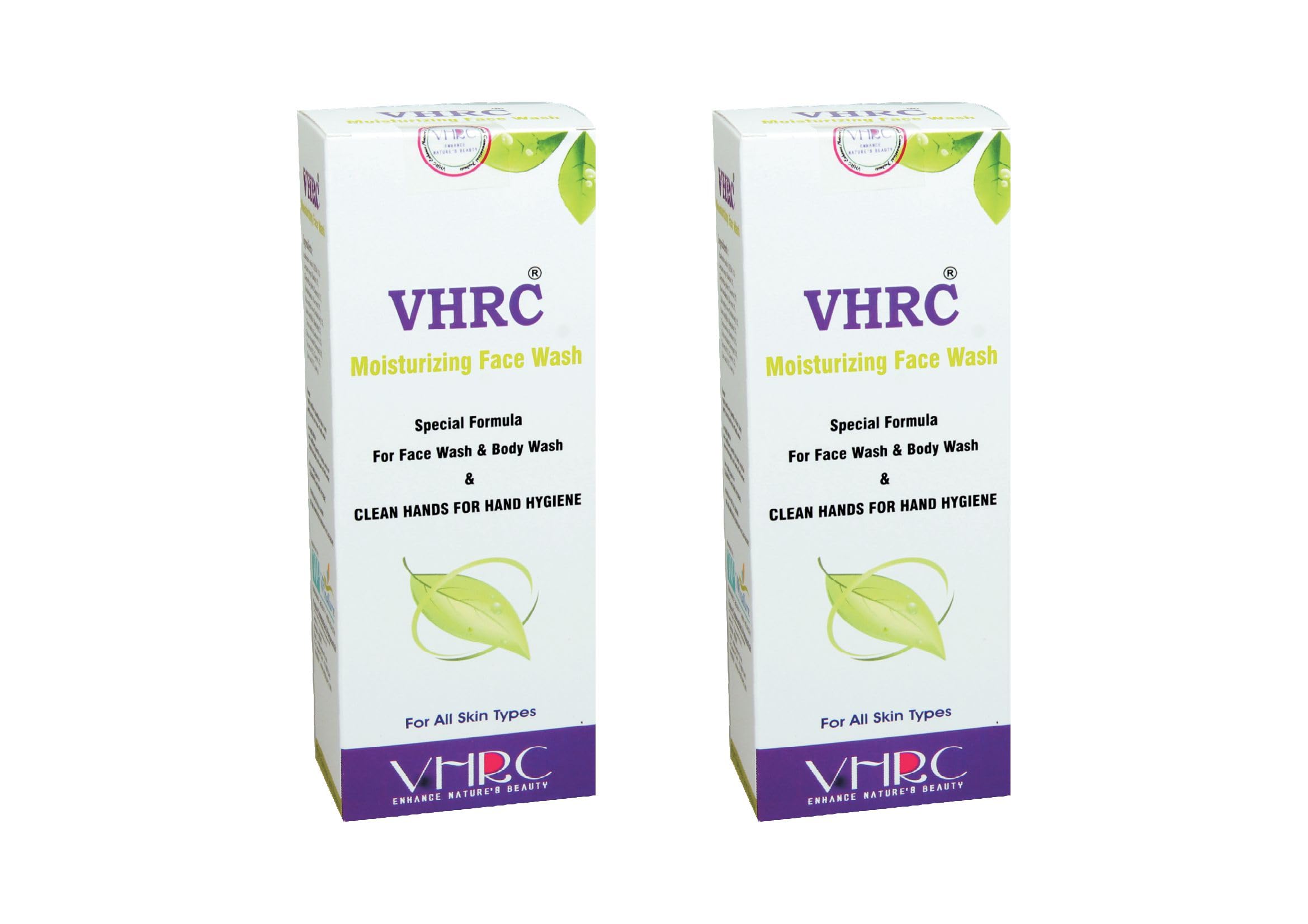 Vhrc Moisturizing Face Wash (For Face Wash & Body Wash)(Pack Of 2)