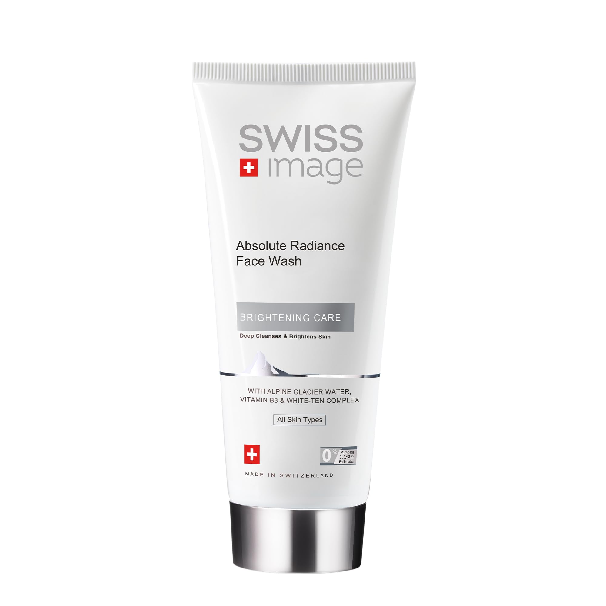 Swiss Image Brightening Face Wash | Cleanses & Brightens Skin | Niacinamide Enriched | Removes Makeup | Reduces Pigmentation & B