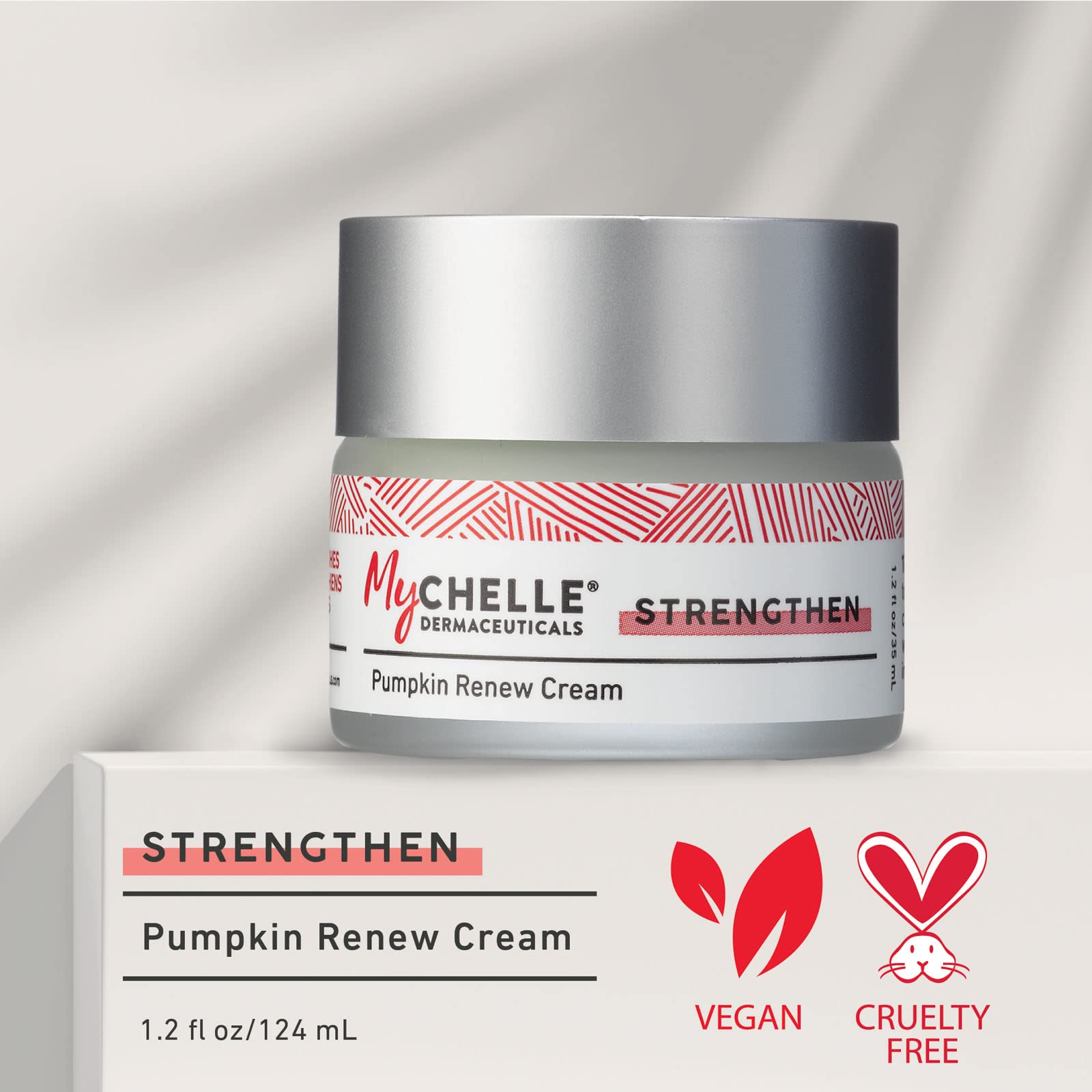 Mychelle Dermaceuticals Pumpkin Renew Cream (1.2 Fl Oz) - Daily Face Moisturizer With Pumpkin Seed Oil, Cloudberry Extract & Ant