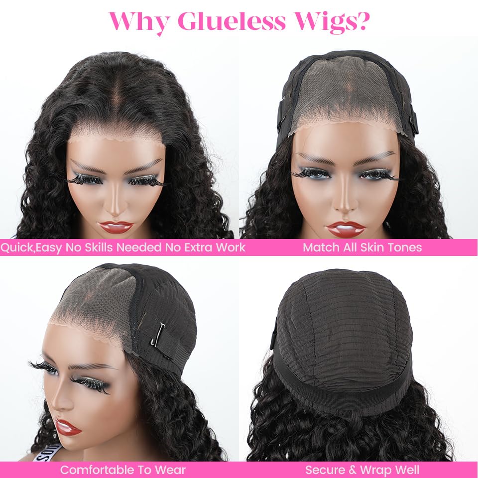 Bly 6X4 Hd Lace Glueless Bob Wig Human Hair Ready To Wear And Go Short Bob Lace Pre Cut Wig Afro Kinky Curly 4C Hair 14 Inch For