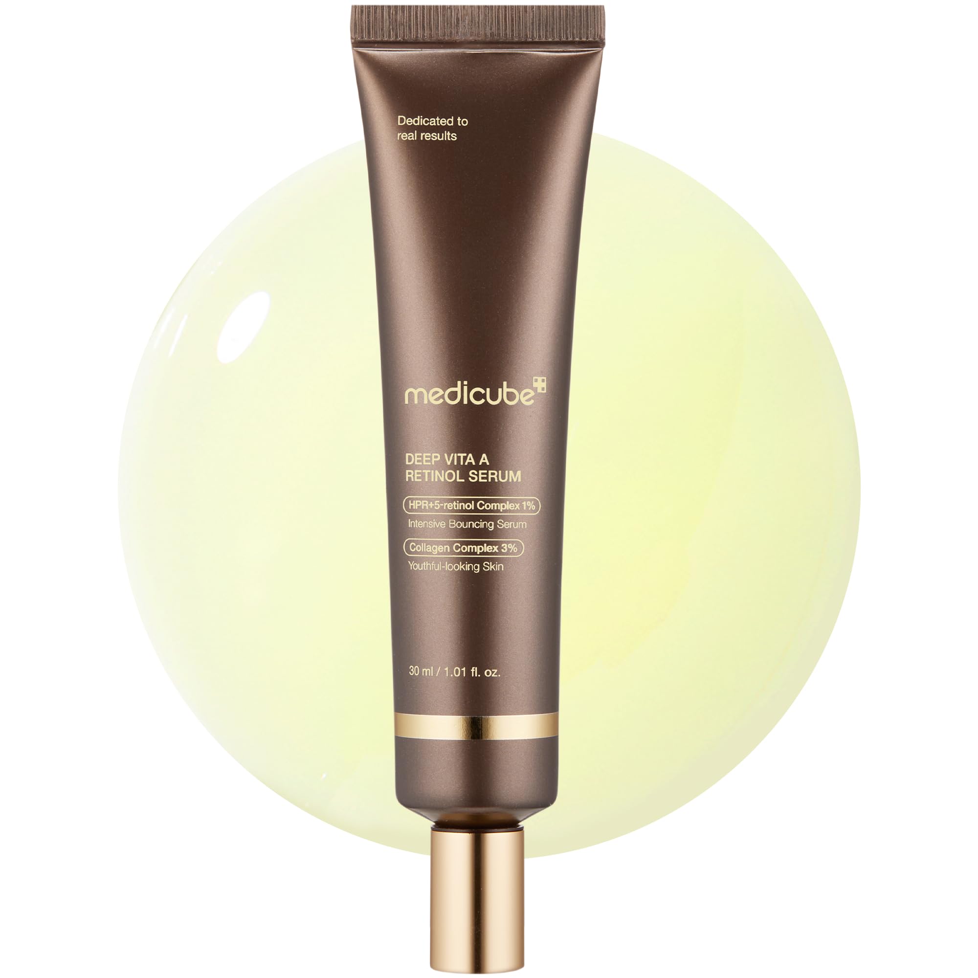 Medicube Deep Reviving Bakuchiol Retinol Facial Serum - Anti-Aging 4Th Gen Retinol & Bakuchiol - Targets Fine Lines, Uneven Skin