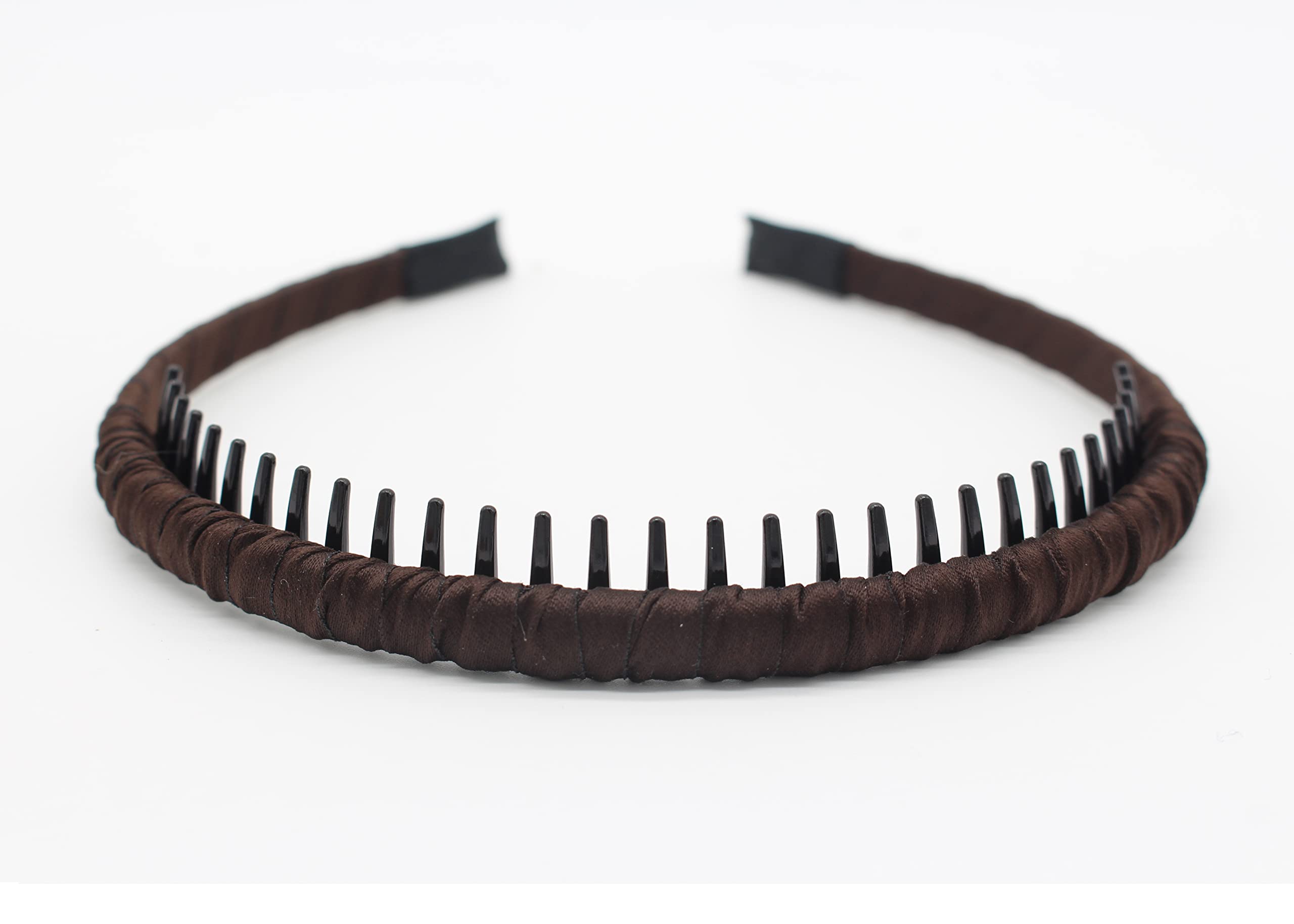 Joband 4Pcs Hairbands For Women, Non-Slip Zig Zag Headbands, Adjustable Teeth Comb Hair Hoop, Daily Use, Yoga, Spa, Parties, Res