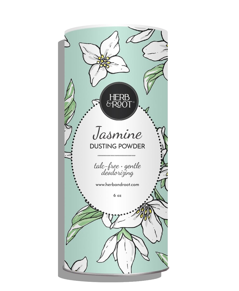 Herb & Root Talc Free Dusting Powders Made With Arrowroot, Soothing Oats, Zinc, And Magnesium. Free Of Baking Soda. For Chafing,
