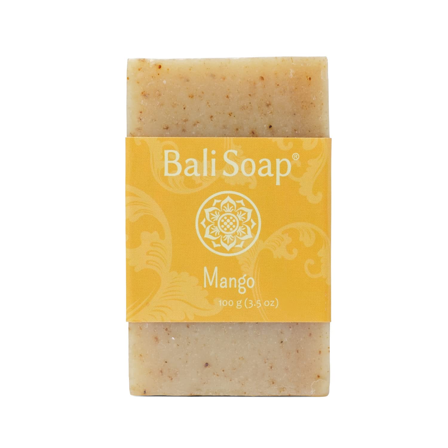 Bali Soap - Mango Natural Soap - Bar Soap For Men & Women - Bath, Body And Face Soap - Vegan, Handmade, Exfoliating Soap - 3 Pac