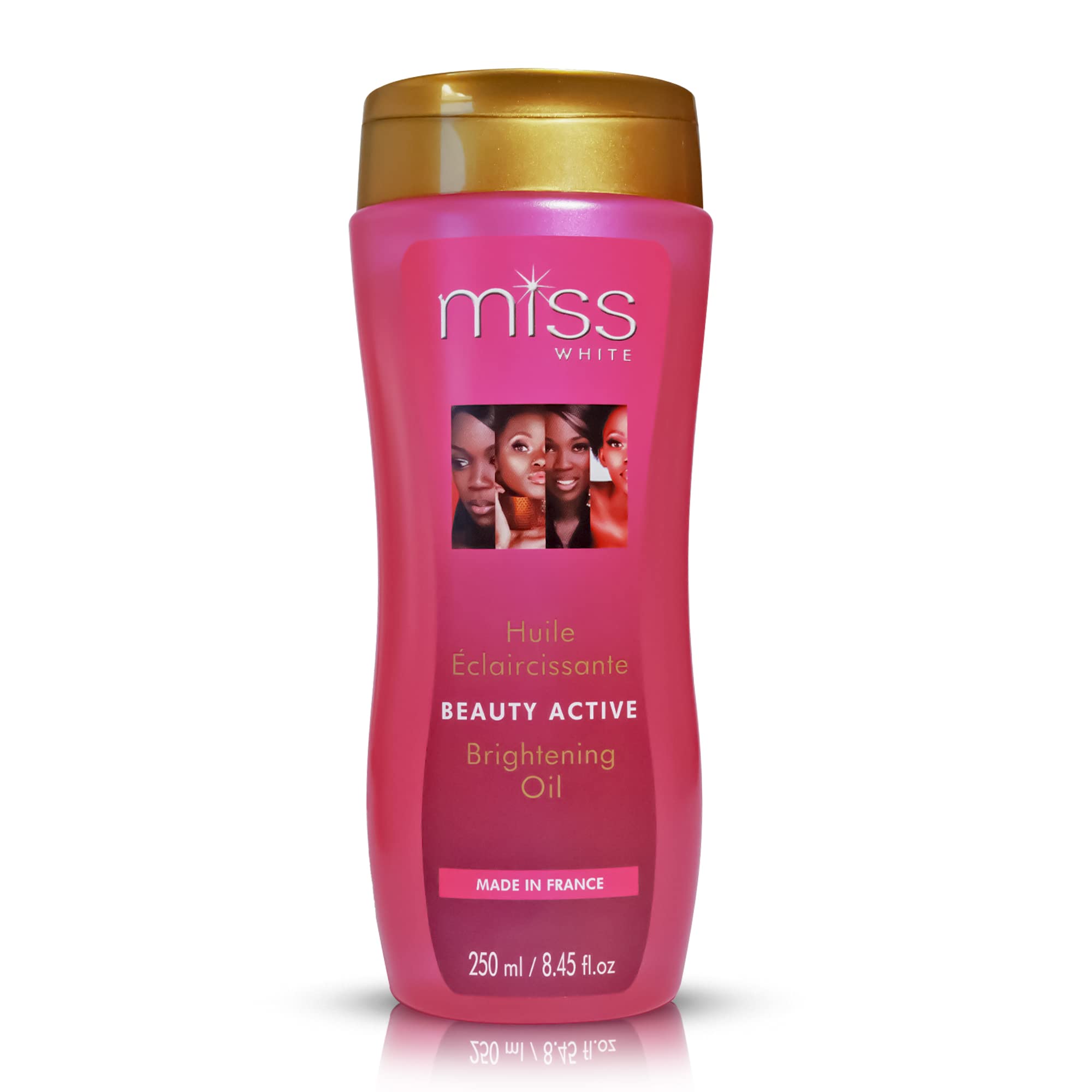 FAIR & WHITE Miss White Brightening Oil 250ml - Skin Brightening Properties, with Almond Oil
