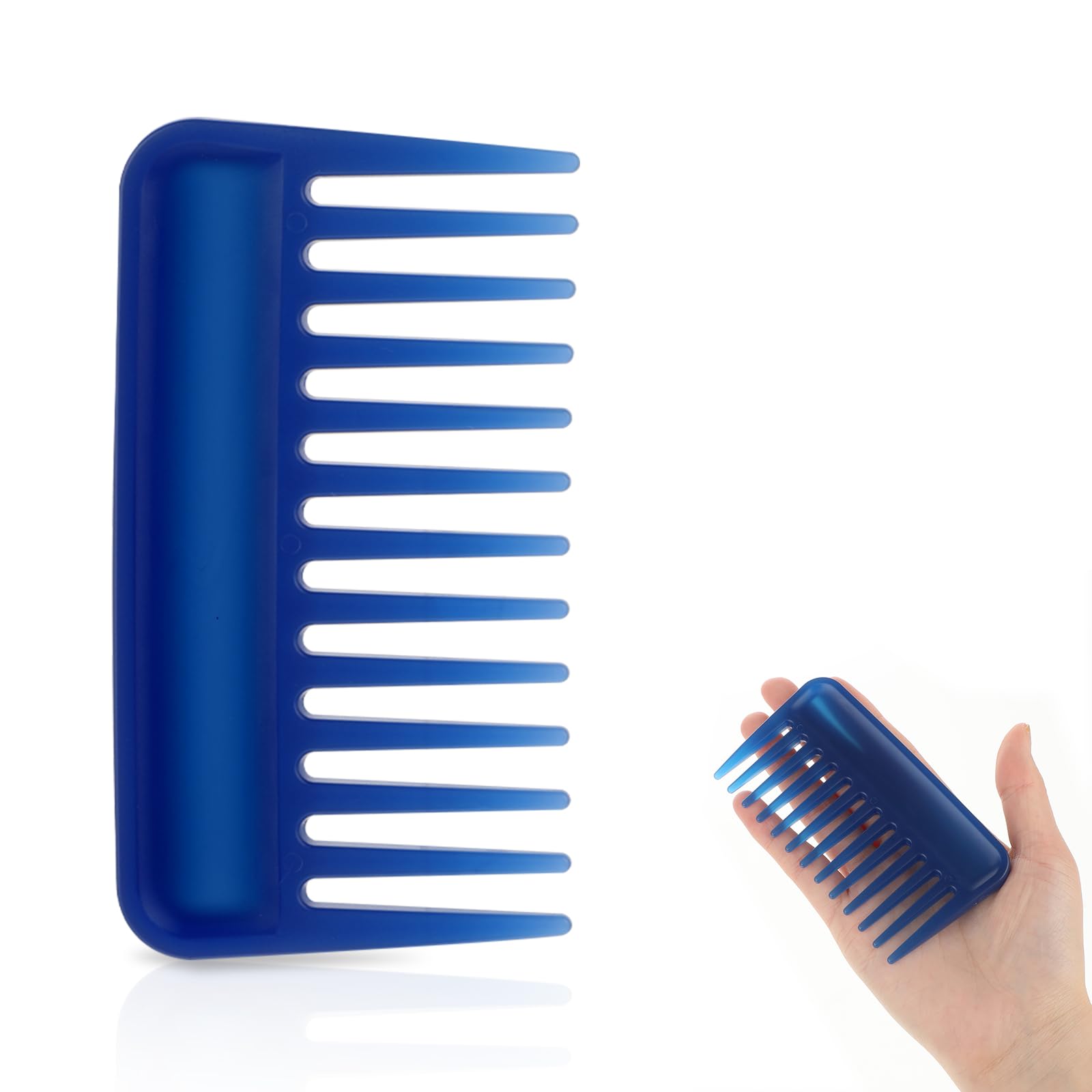 Mini Detangling Comb, 4 Inch Small Wide Tooth Comb Shower Comb Portable Purse Comb Portable Travel Comb Pocket Curly Hair Comb S