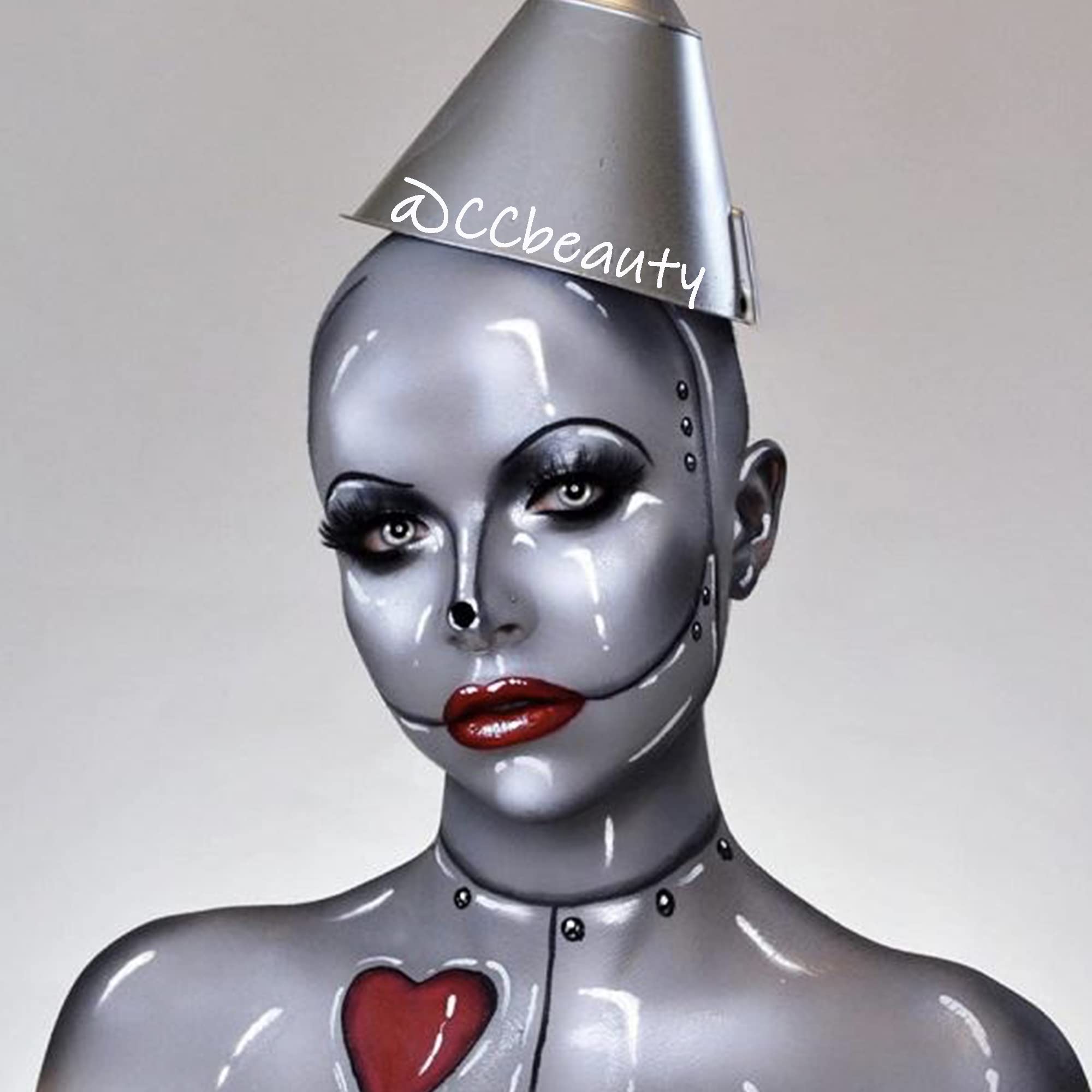 Ccbeauty Dark Grey Face Body Paint Stick, Grease Gray Facepaint, Cream Grayscale Foundation Makeup, Waterproof Hypoallergenic Fo