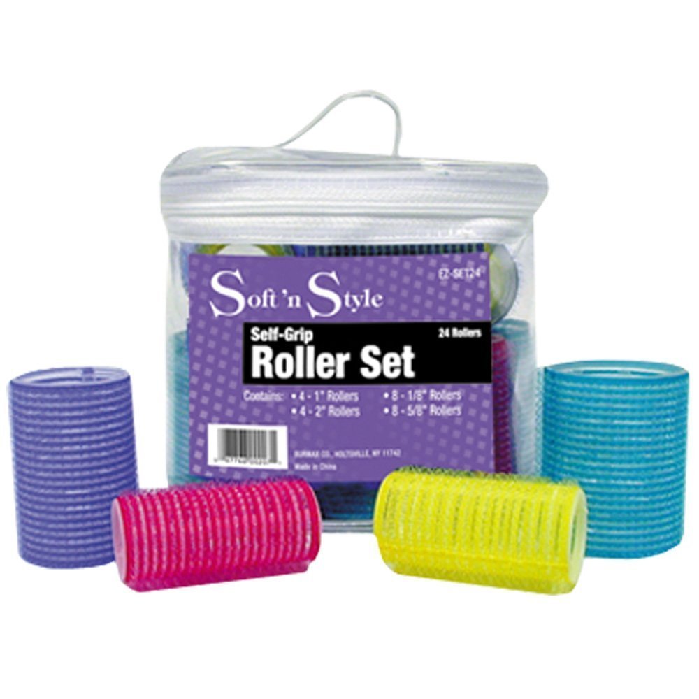 Soft 'N Style 24 Pieces Self Grip Roller Set HC-EZSET24
