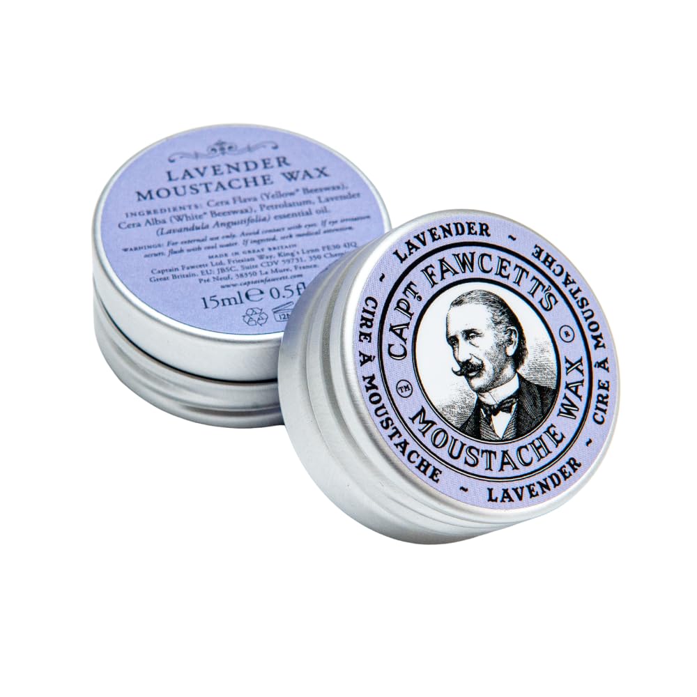 CAPTAIN FAWCETT Lavender Moustache Wax 15 ml