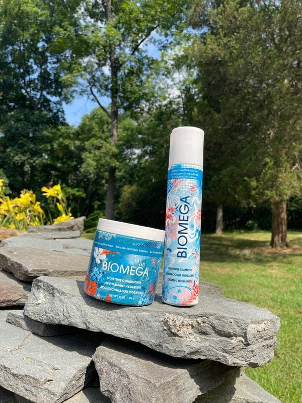 Biomega Moisture Conditioner, 16 Oz, Conditioner Infused With Hydrating Moisturizers And Keratin Amino Acids, Repairs Damage And