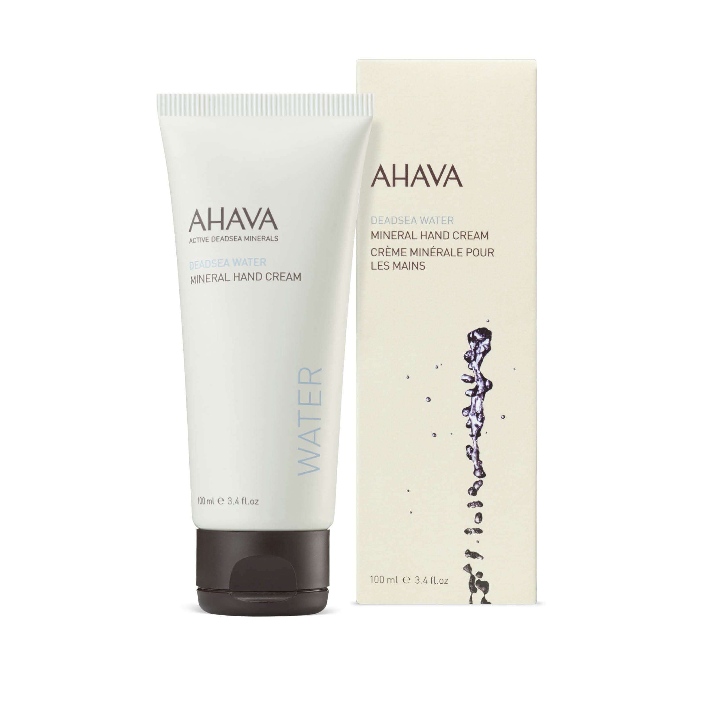 Ahava Dead Sea Water Mineral Hand Cream - Hand Moisturizer For Dry Cracked Hands, Light & Fast Absorbing, Enriched With Exclusiv