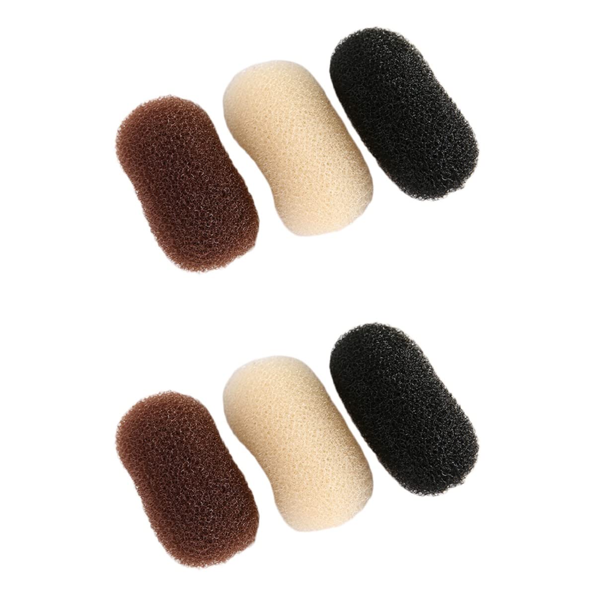 Uonlytech 6pcs Bump Up Hair Clip Volume Hair Base Insert Sponge Bump It Up Volume Hair Base Hair Sponge Bump Up for Women DIY Ha