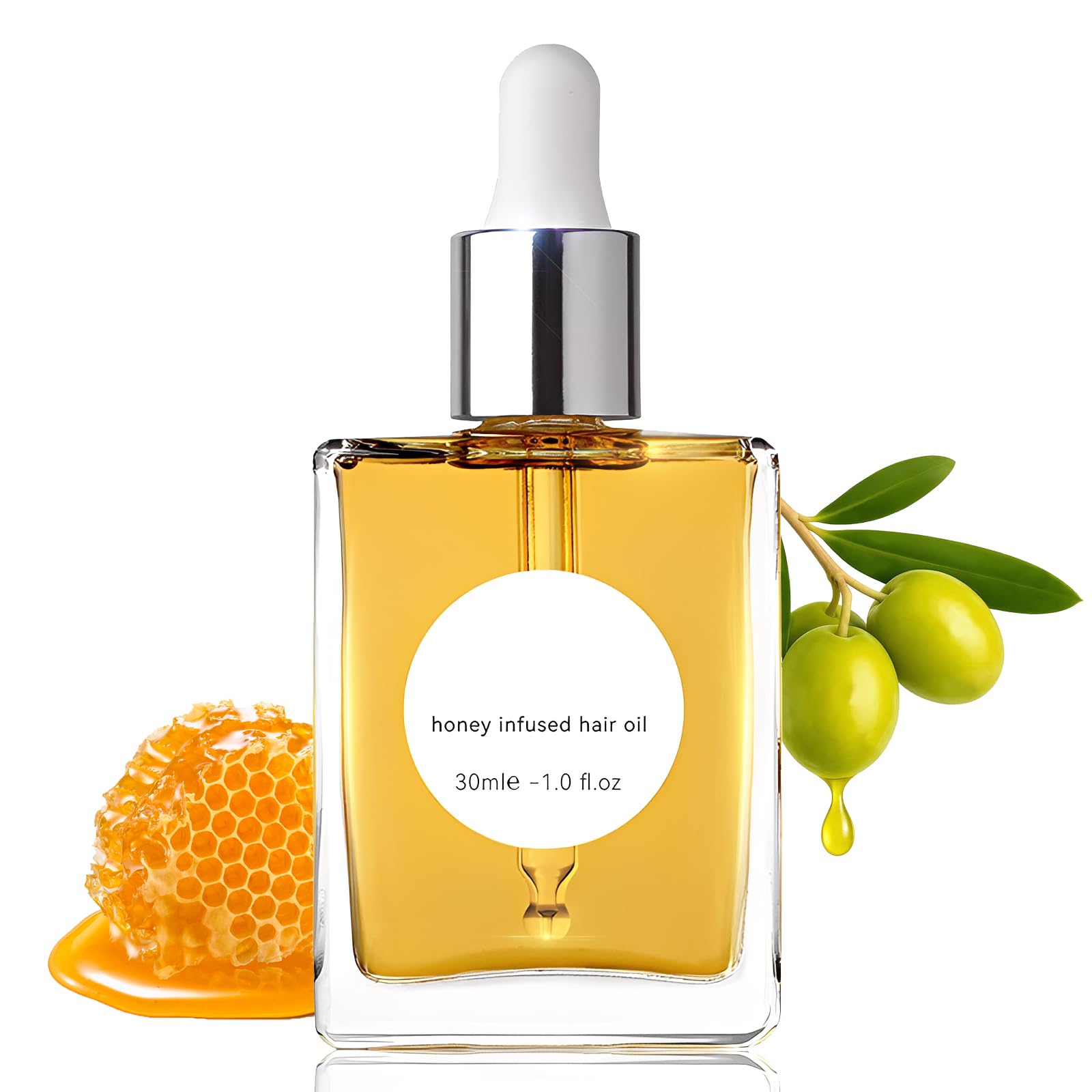 QSdywlyd Honey Hair Oil for Dry Damaged Hair