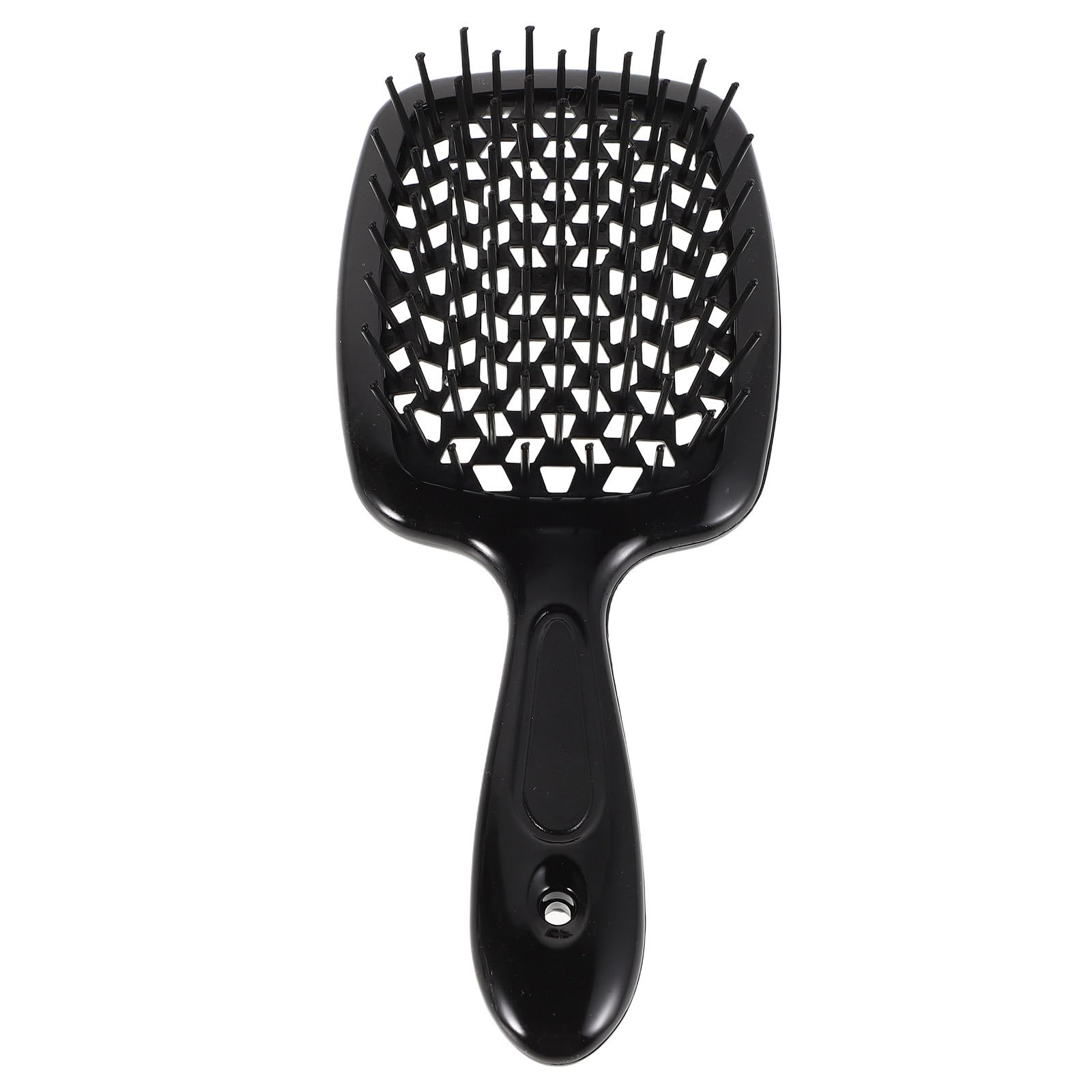 NOLITOY Vented Detangling Hair Brush with Square Hollow Design for Scalp Massage and Styling Wet Dry Hair 8.07X3.34X1.18In Light