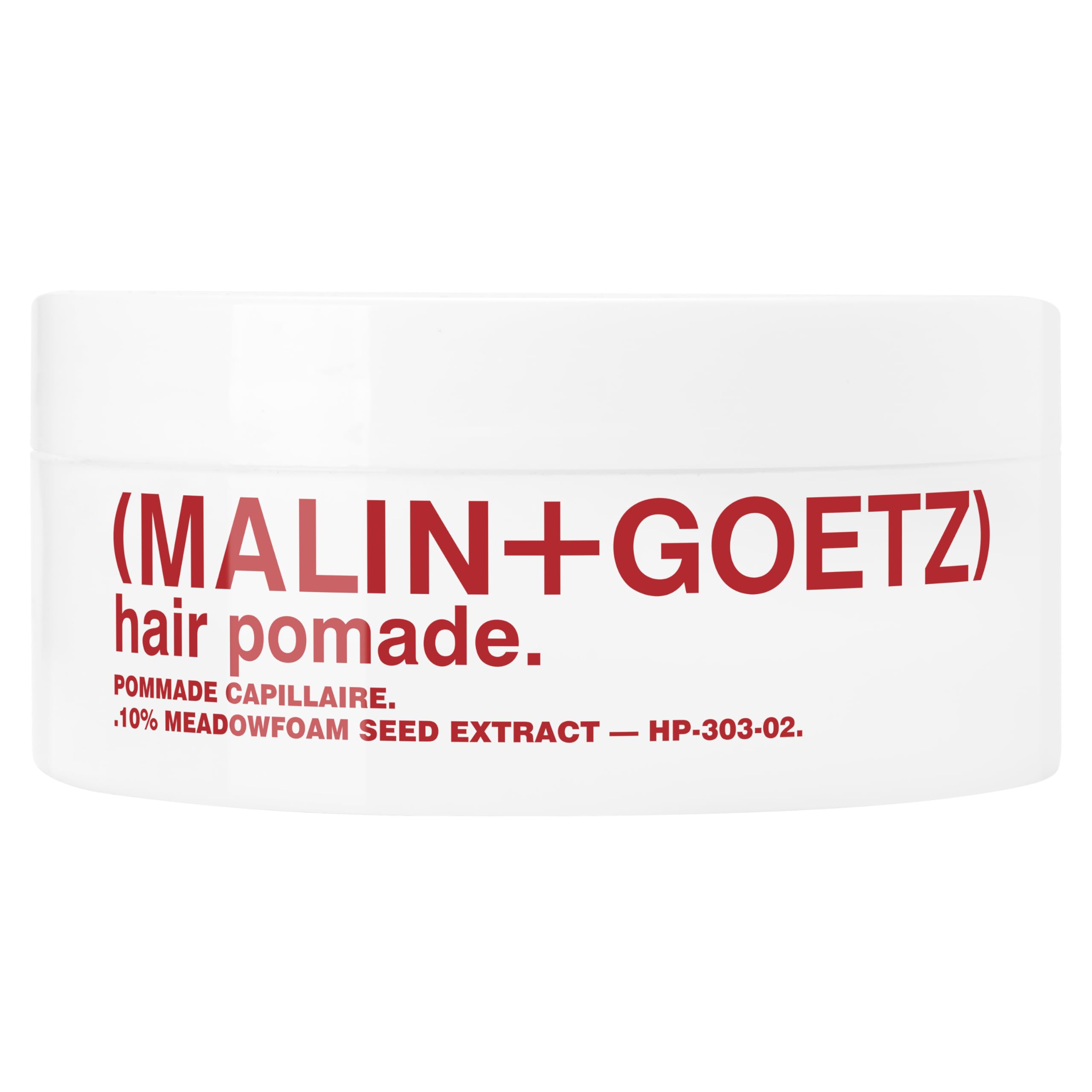 Malin + Goetz Hair Pomade     Unisex Firm Lightweight Flexible Holds All Day, For Any Hair Type Or Texture. For Natural Shape, S