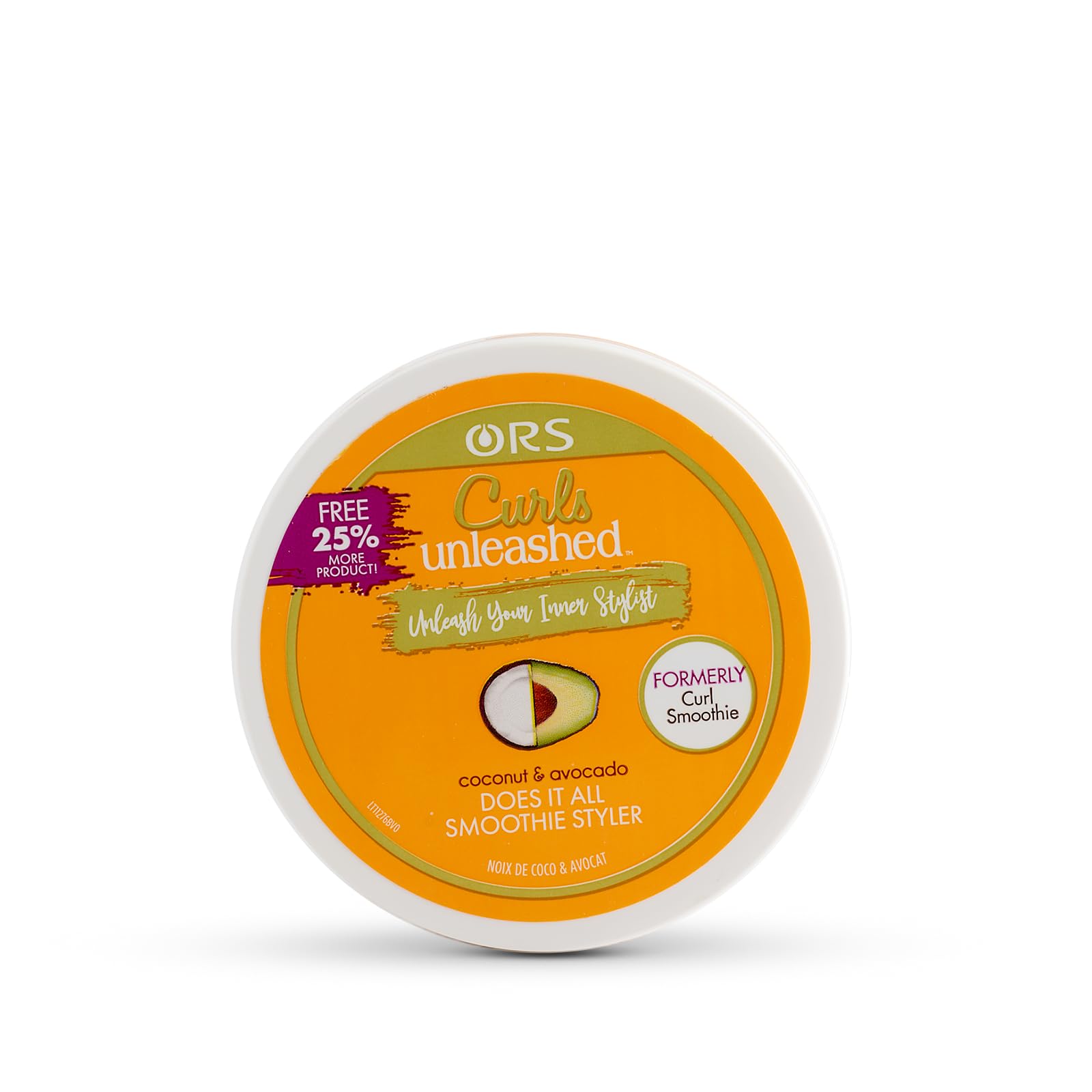 Curls Unleashed Style & Maintenance Coconut and Avocado Curl Enhancing Smoothie, Hydrating Curl Smoothie, (20 oz)