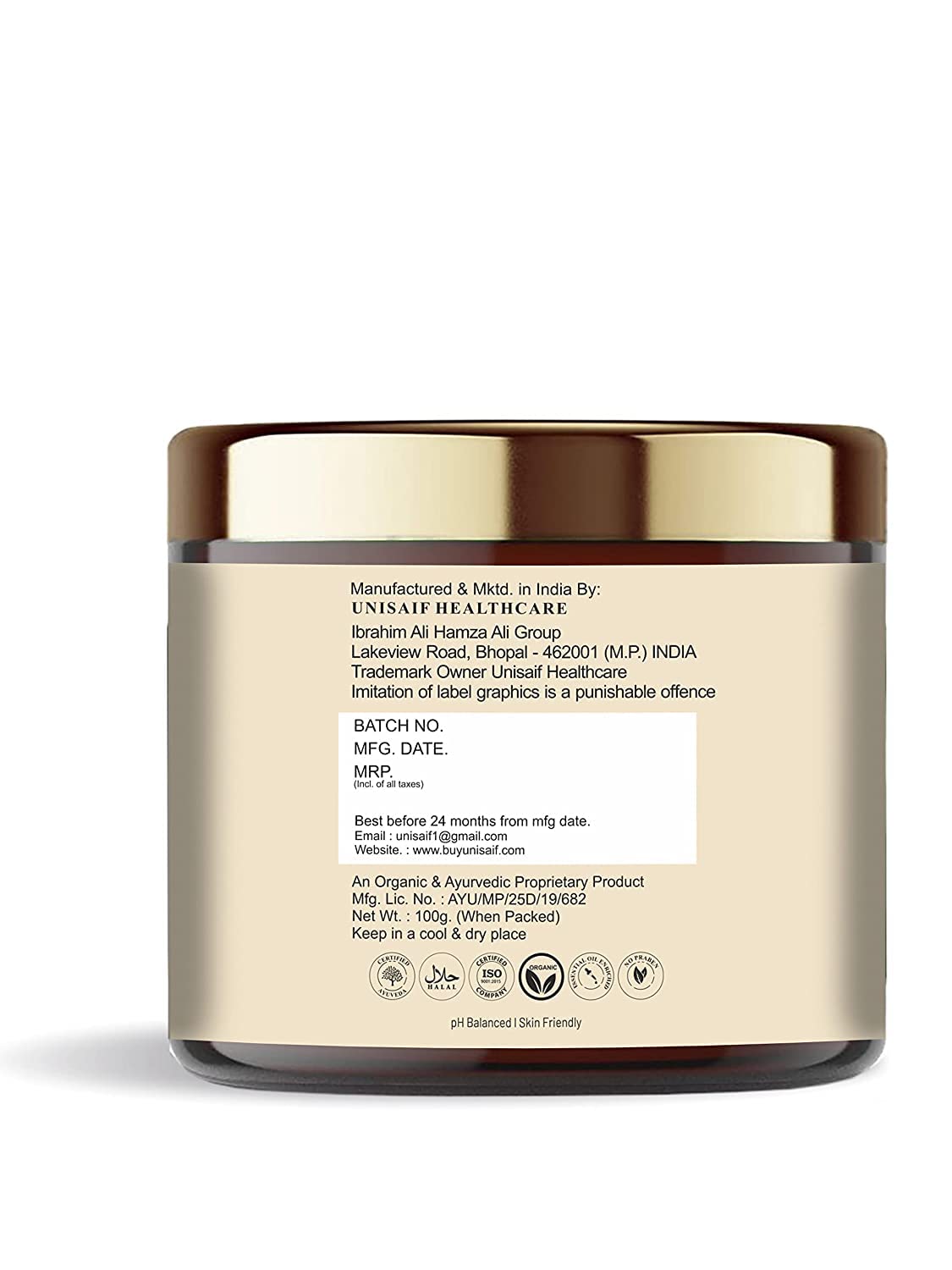 Unisaif Organic Mix Fruit Face Scrub - Face Exfoliator Body Scrub with Mix Fruit Extracts for Skin Toning | Detoxify | Openpores