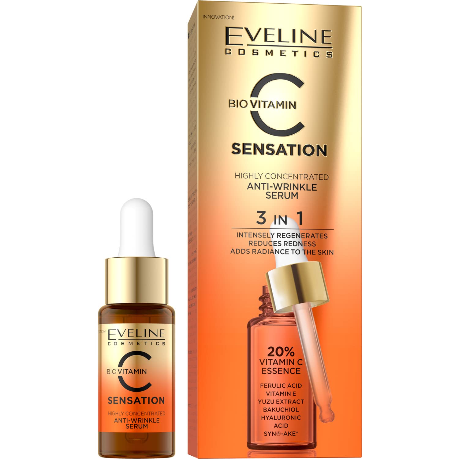 Eveline Cosmetics C Sensation Concentrated Antiwrinkle Serum 18ml
