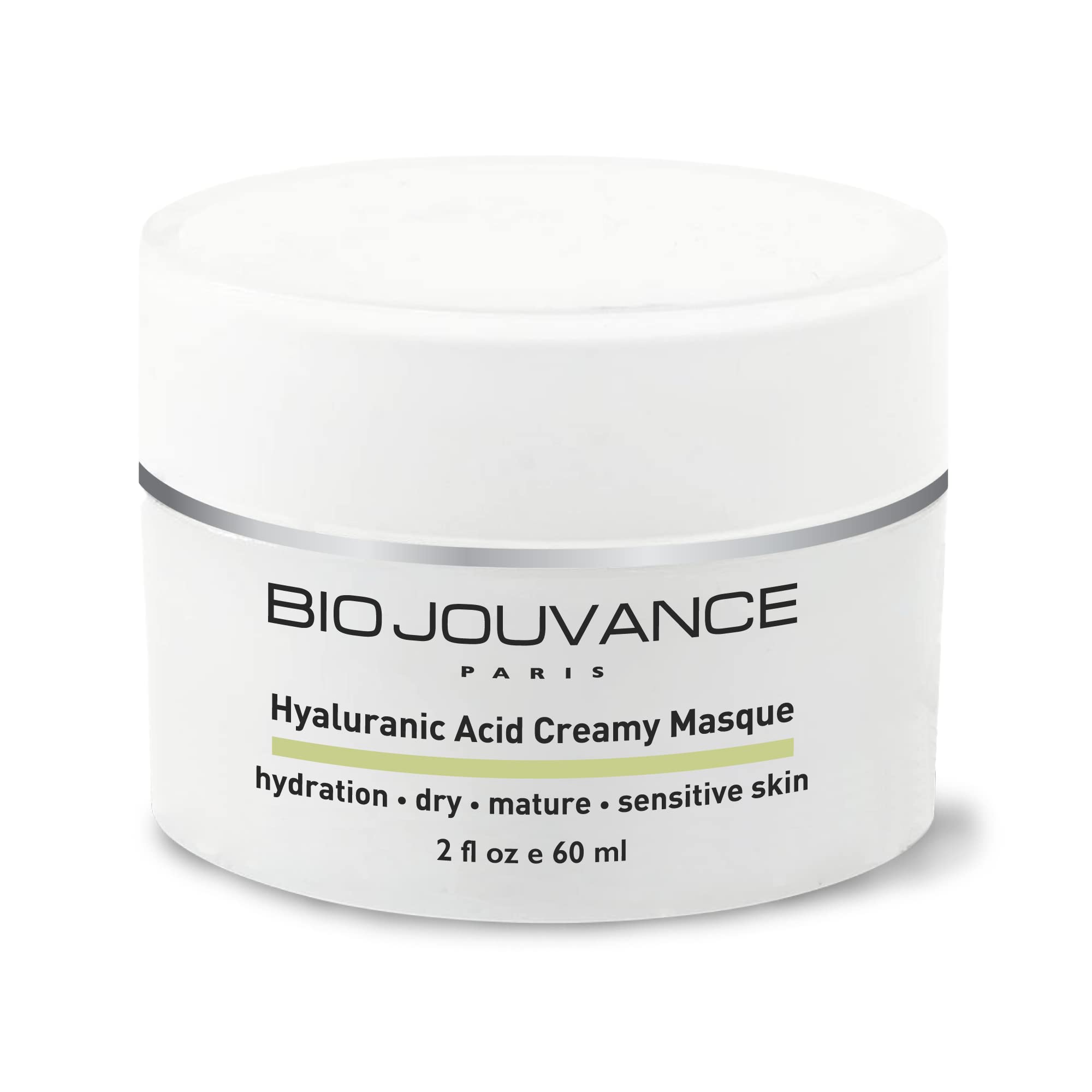 Bio Jouvance - Hyaluronic Acid Creamy Mask 1oz / 30ml - Face Skin Care Treatment