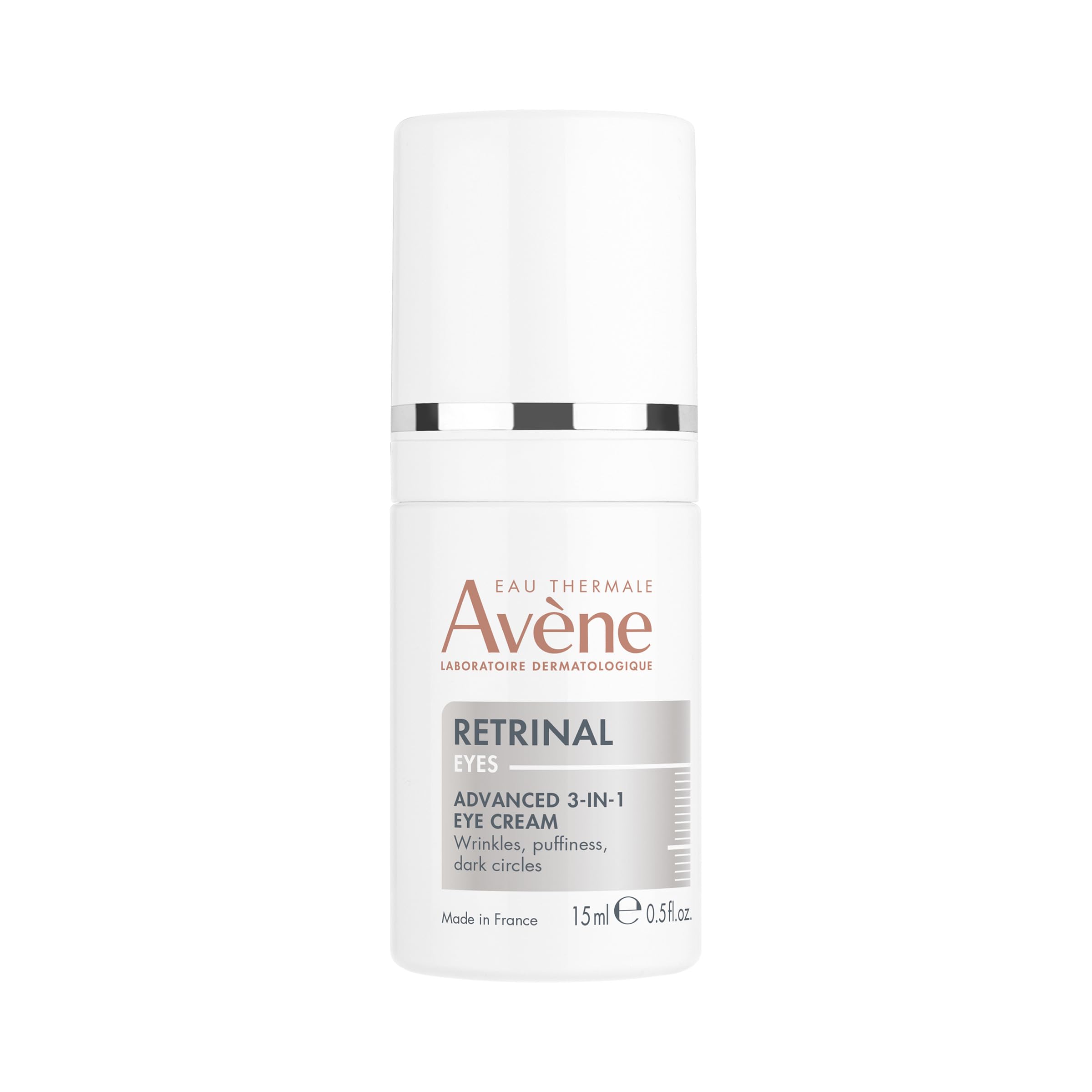 Avne Retrinal EYES Advanced 3-In-1 Eye Cream, Retinal eye cream, Powered by Retinaldehyde & Hyaluronic Acid, Helps smooth wrinkl