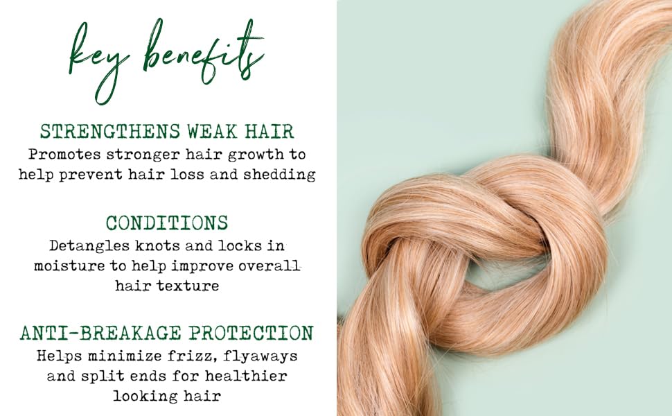 PHARM TO TABLE Rosemary & Mint Leave-In Conditioner - Nourishes, Detangles and Purifies the Scalp, Made With Frizz-Fighting Form